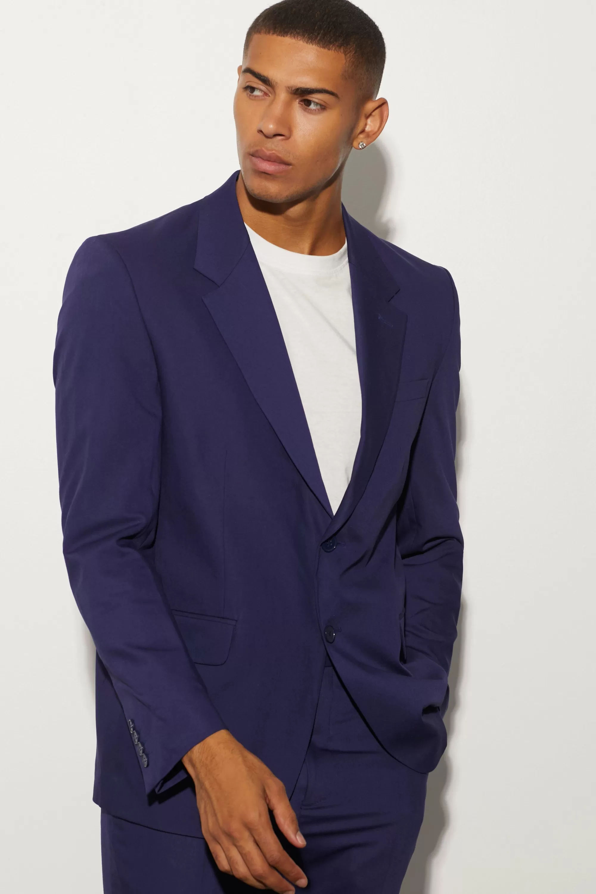 boohooMAN Oversized Boxy Single Breasted Suit Jacket | UK