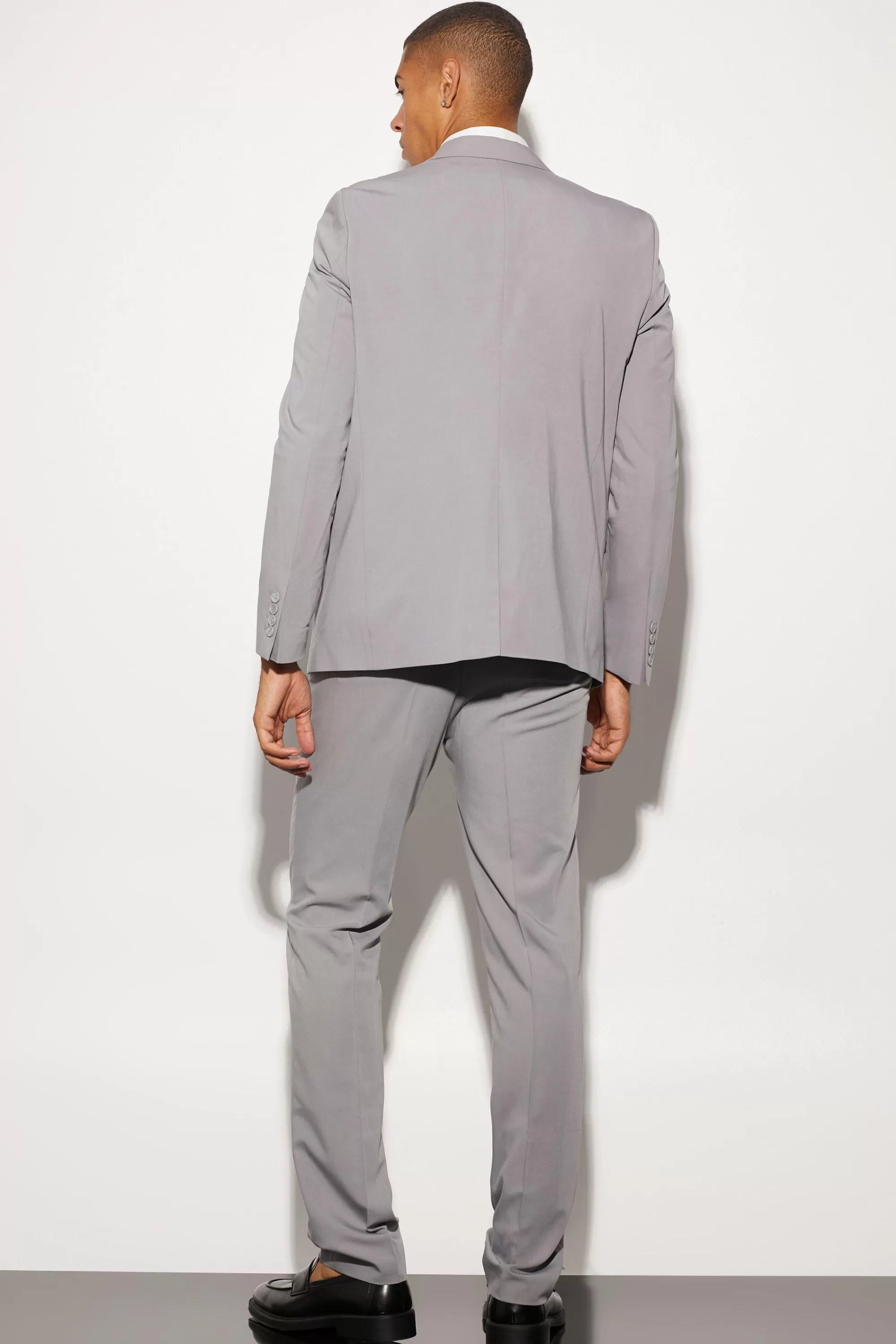boohooMAN Oversized Boxy Single Breasted Suit Jacket | UK
