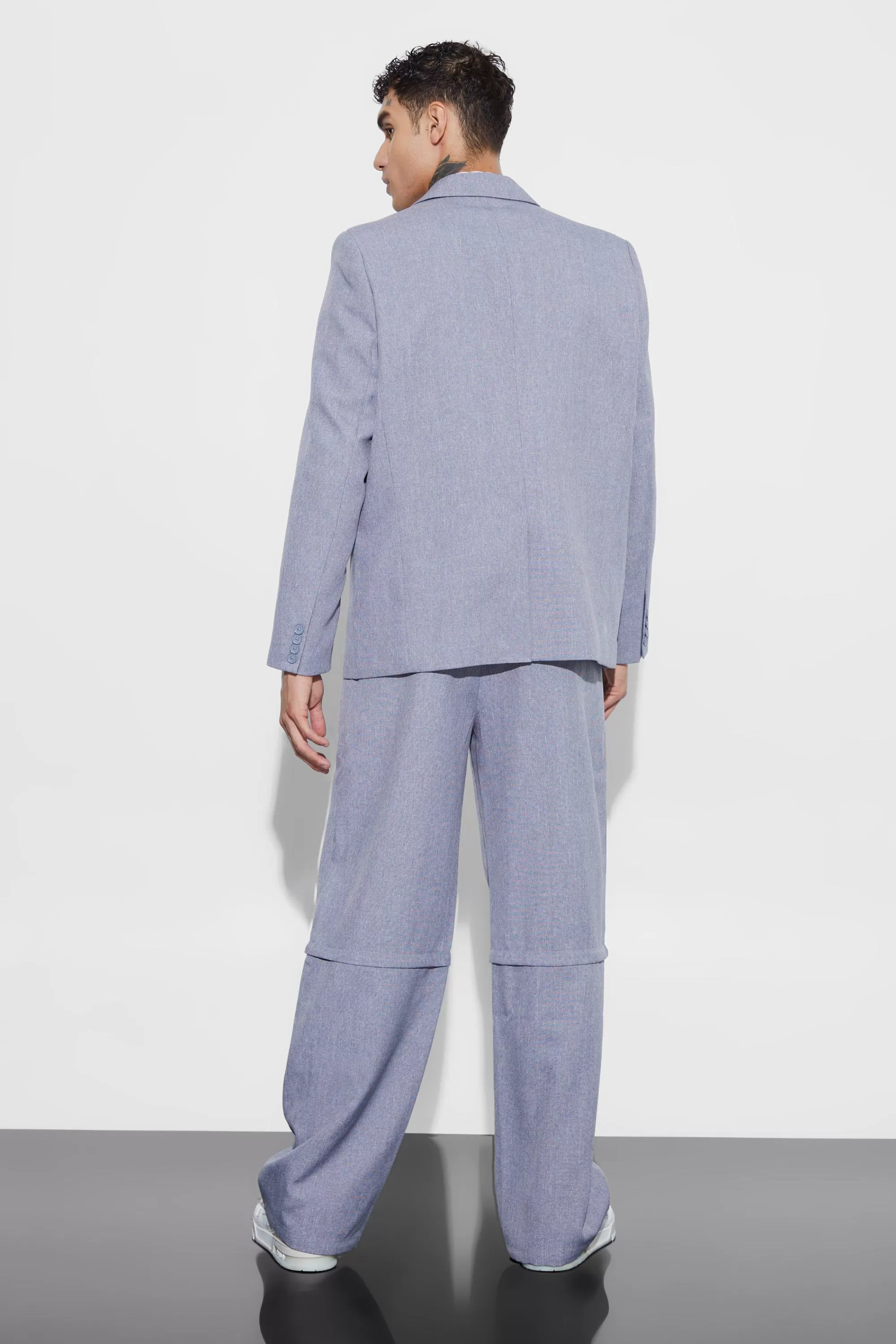boohooMAN Oversized Fit Limited Collection Suit | UK