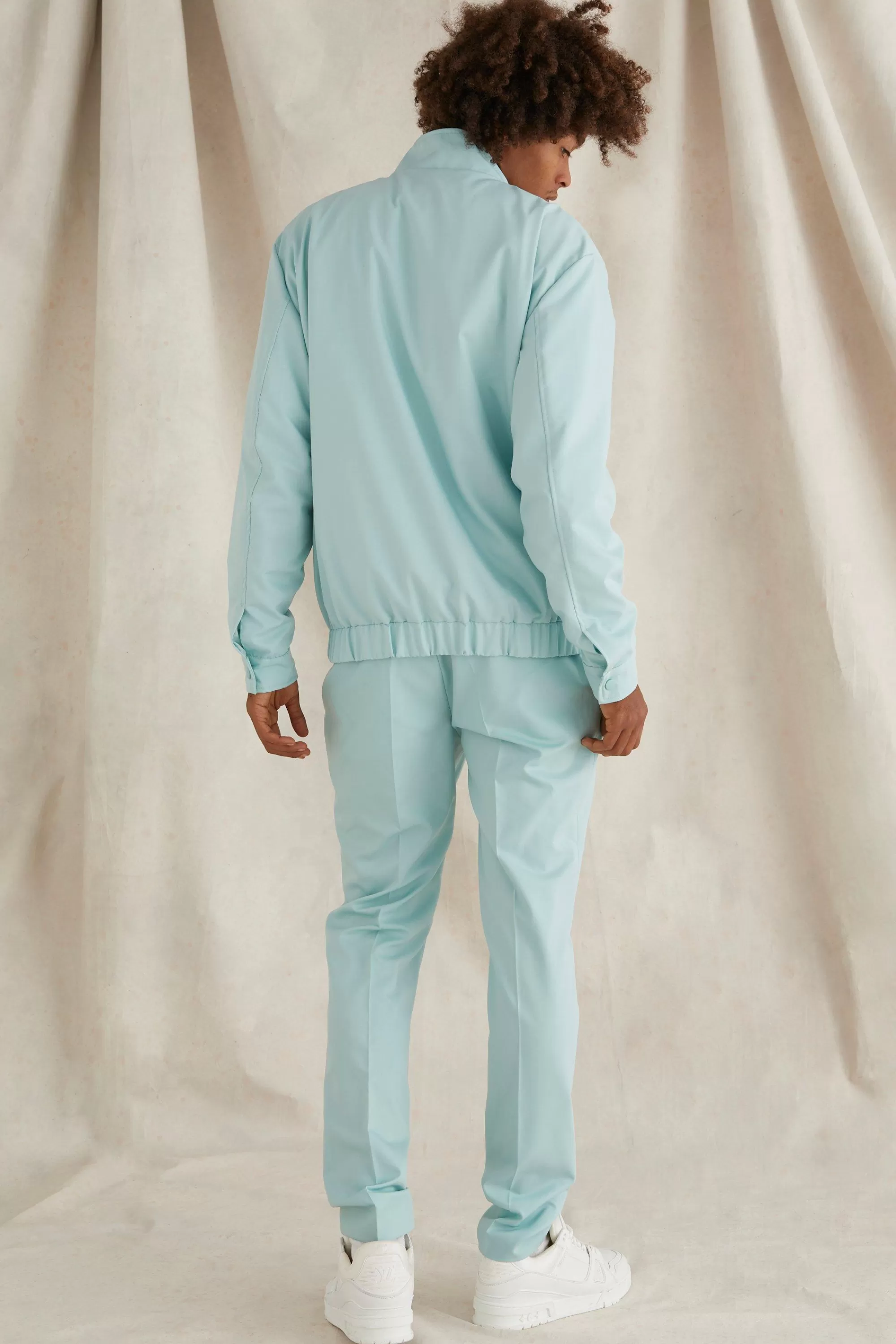 boohooMAN Oversized Funnel Neck Tailored Jacket | UK