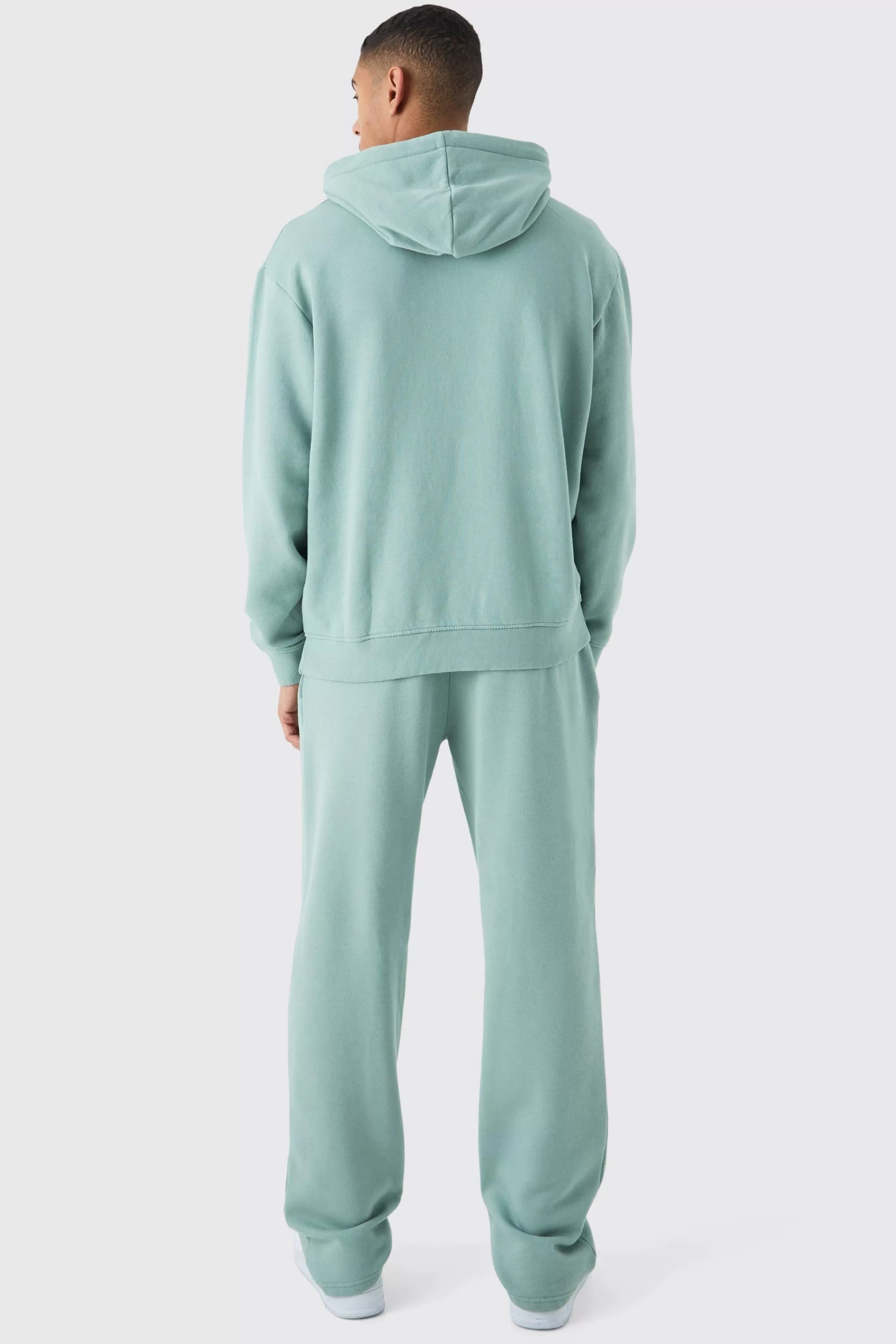 boohooMAN Oversized Official Washed Hoodie | UK