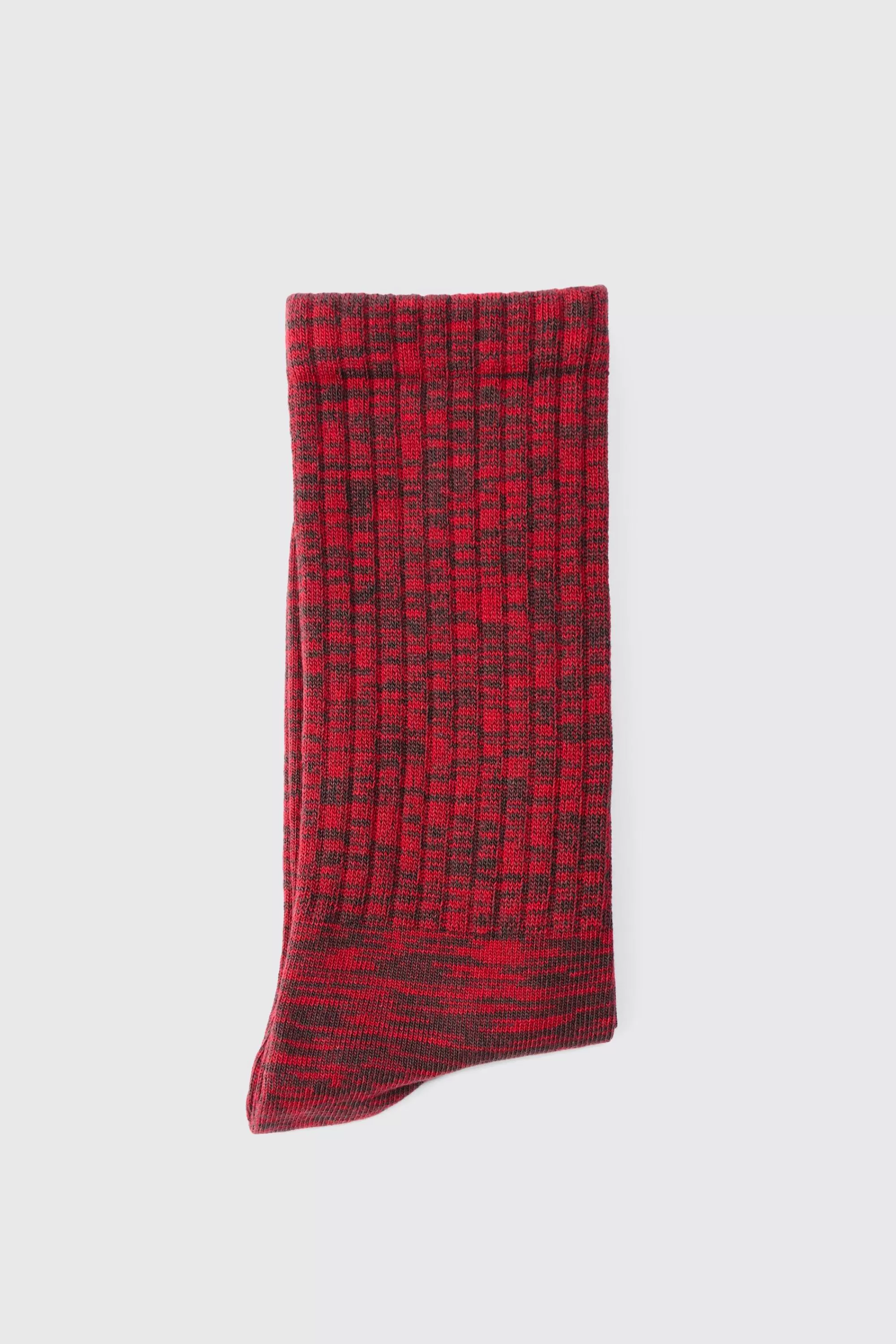 boohooMAN Plain Marl Socks In | UK
