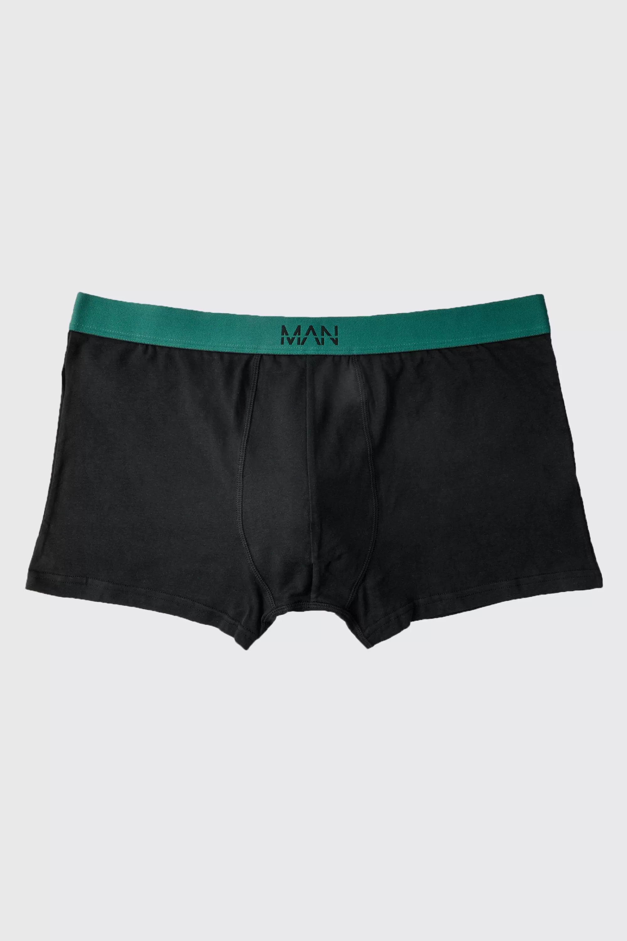 boohooMAN Plus 3 Pack Man Signature Trunks | UK