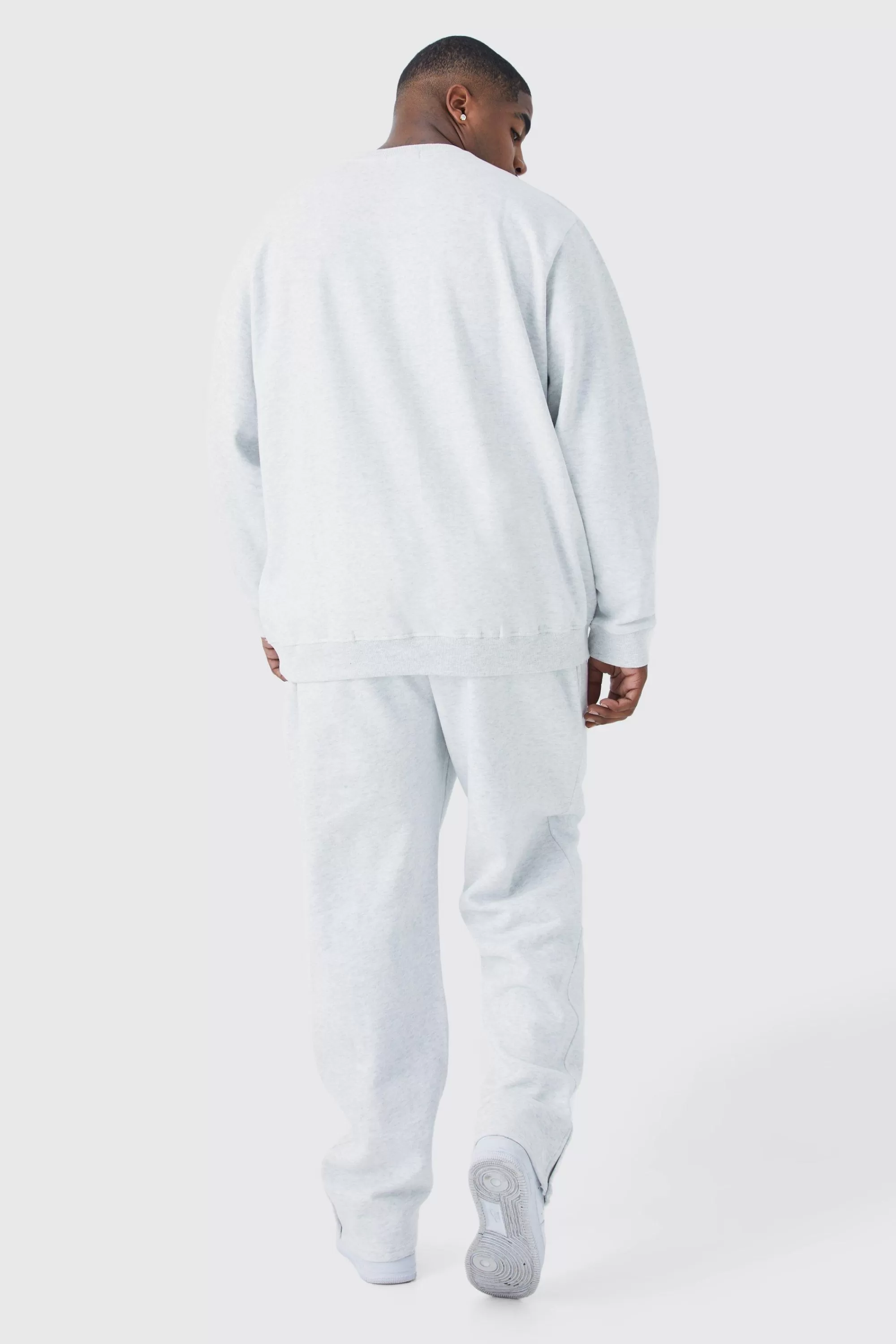 boohooMAN Plus Split Hem Jogger | UK