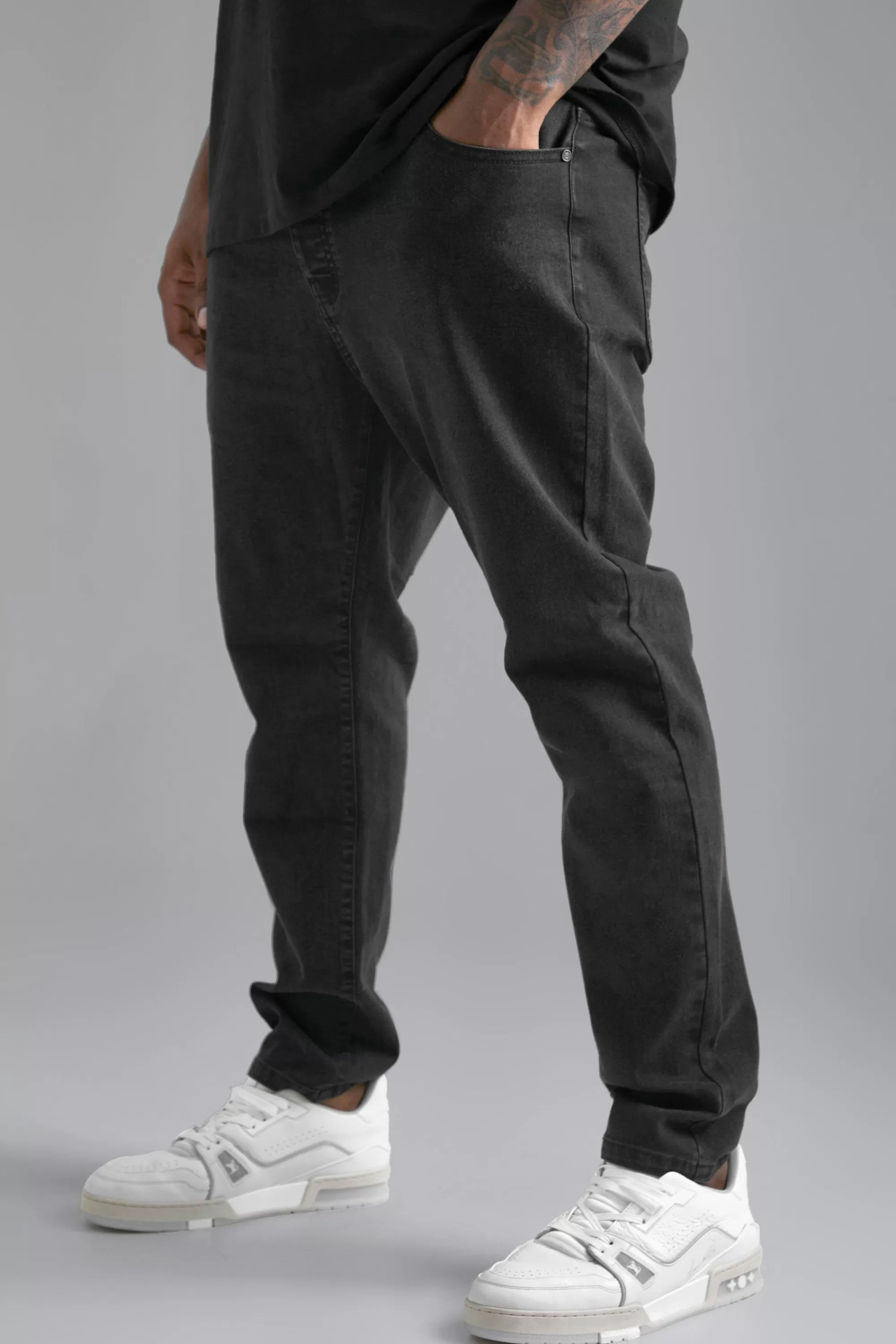 boohooMAN Plus Stretch Skinny Fit Jean | UK