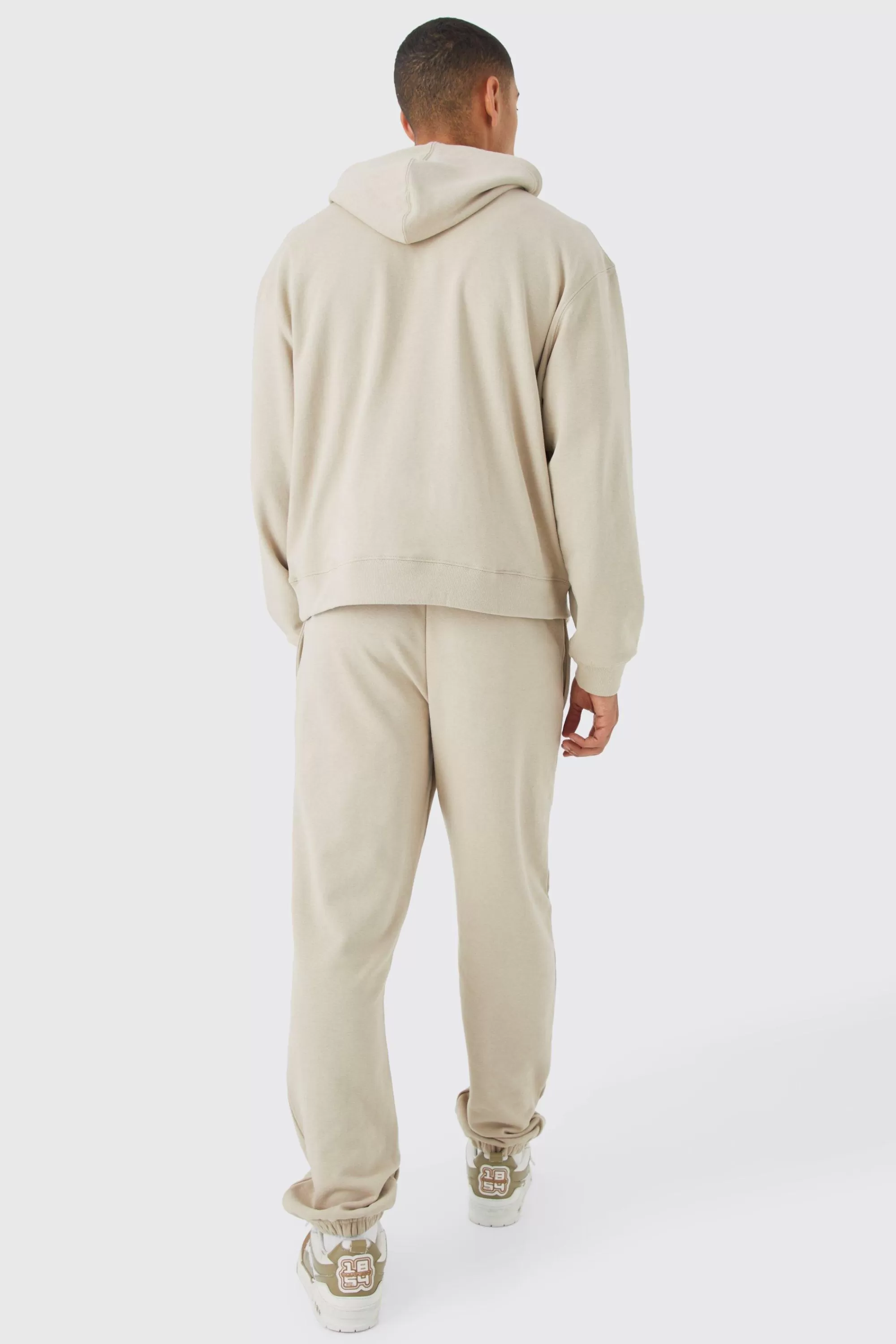boohooMAN Regular Fit Loopback Jogger | UK