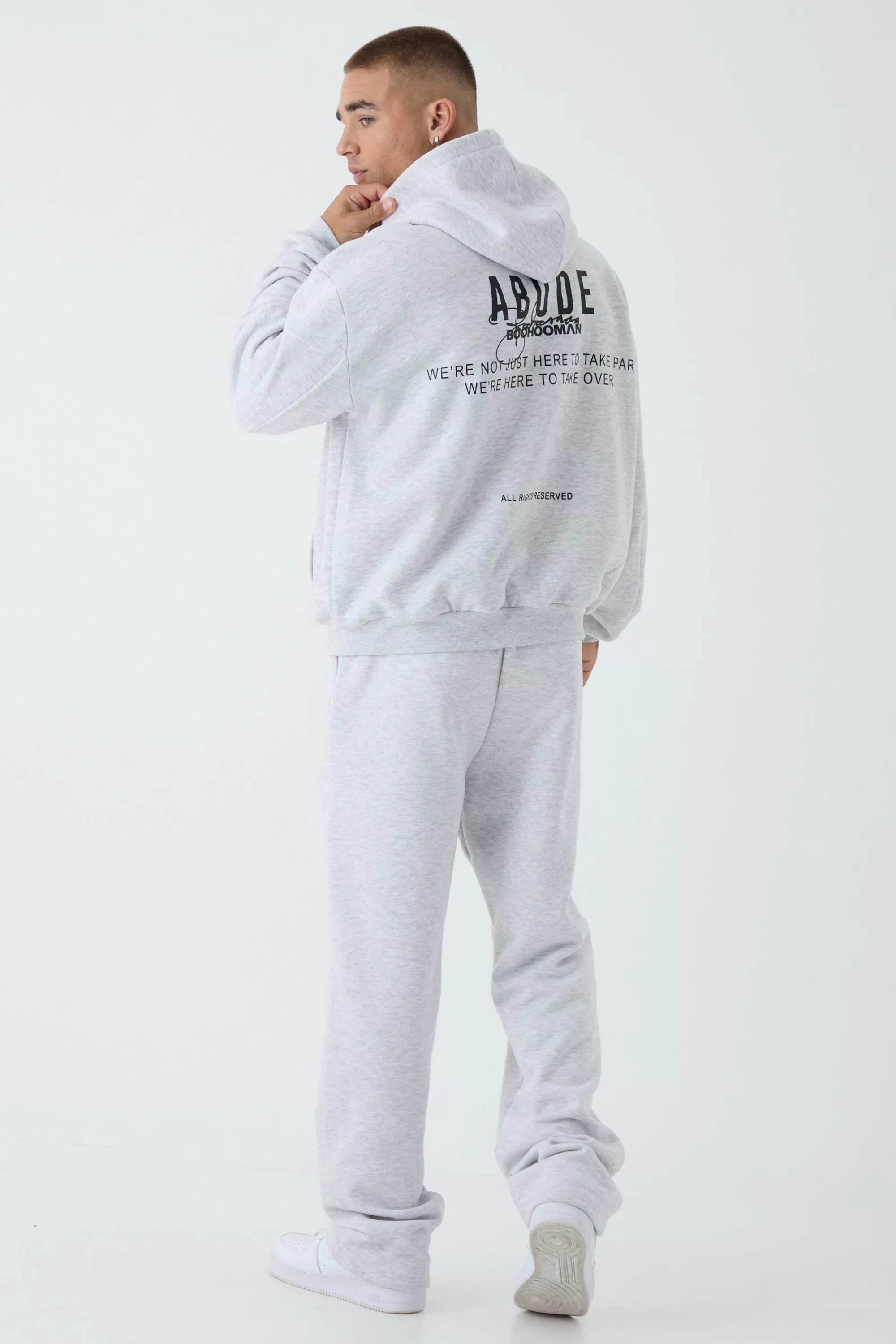 boohooMAN Relaxed ABODE Jogger | UK