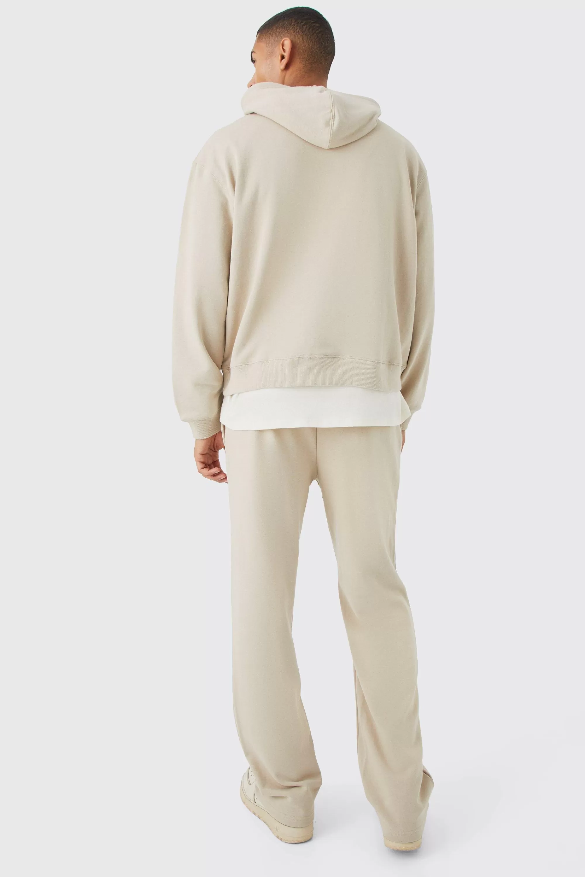 boohooMAN Relaxed Fit Loopback Jogger | UK