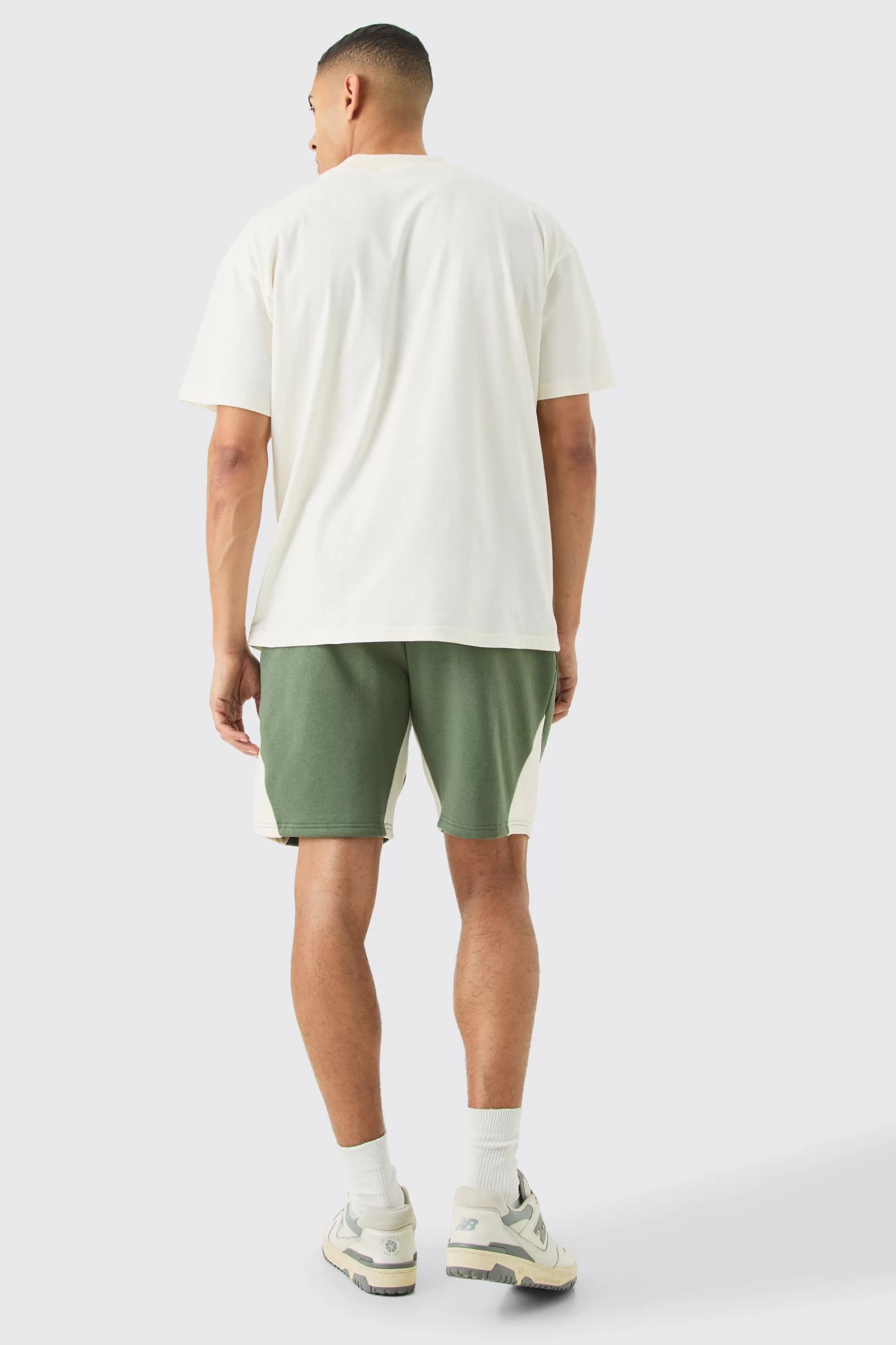 boohooMAN Relaxed Man Gusset Shorts | UK