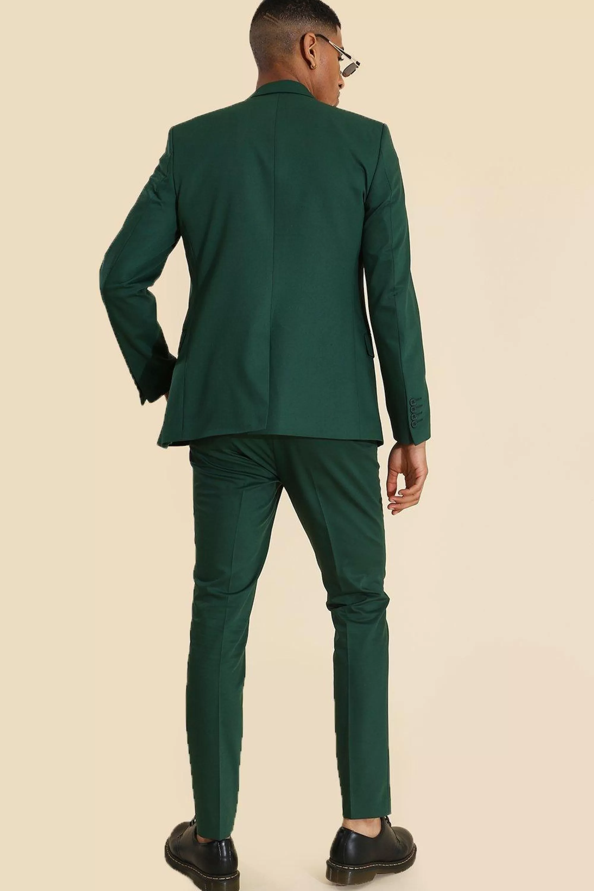 boohooMAN Skinny Double Breasted Suit Jacket | UK