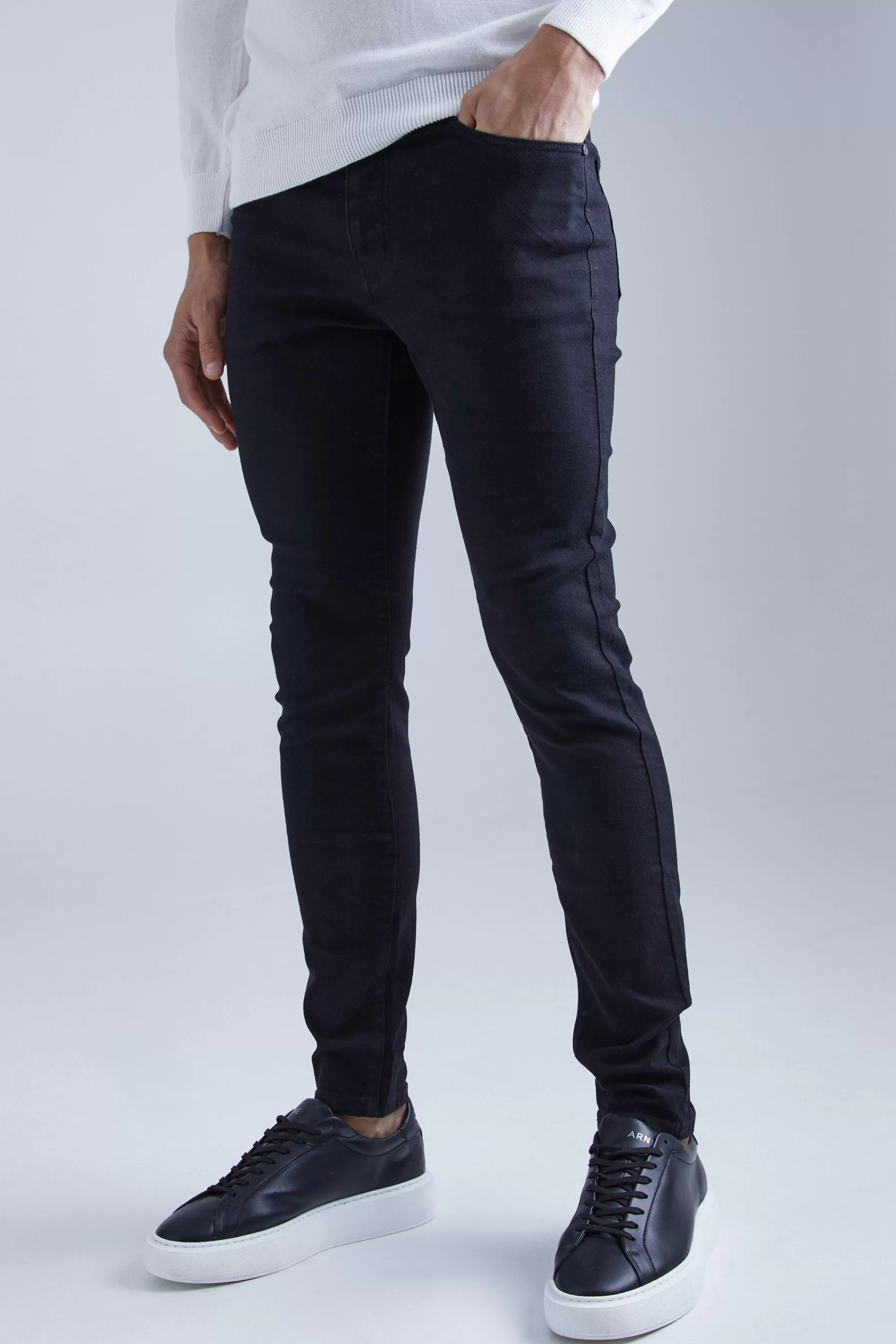 boohooMAN Skinny Stretch Jean | UK