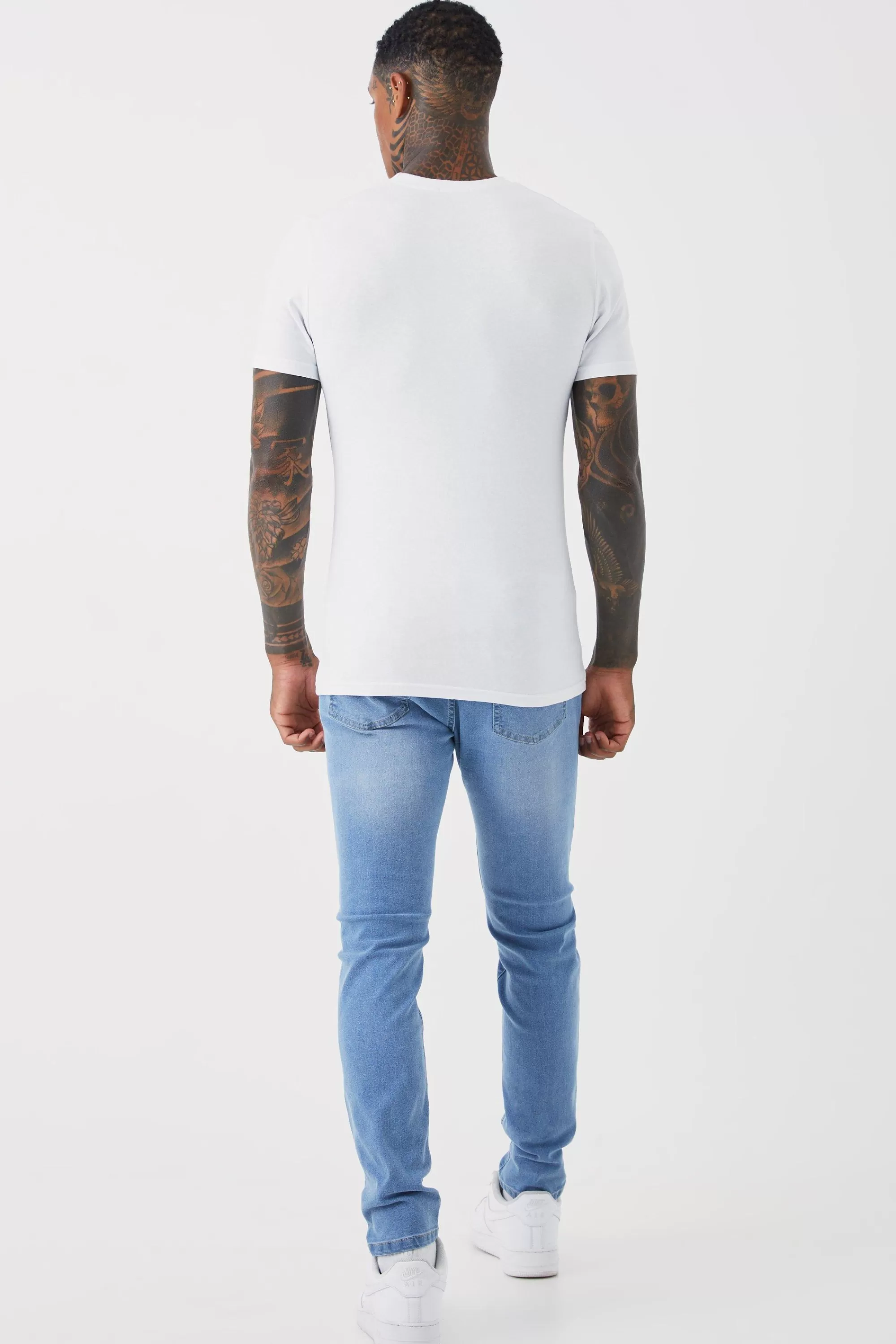 boohooMAN Skinny Stretch Jean | UK
