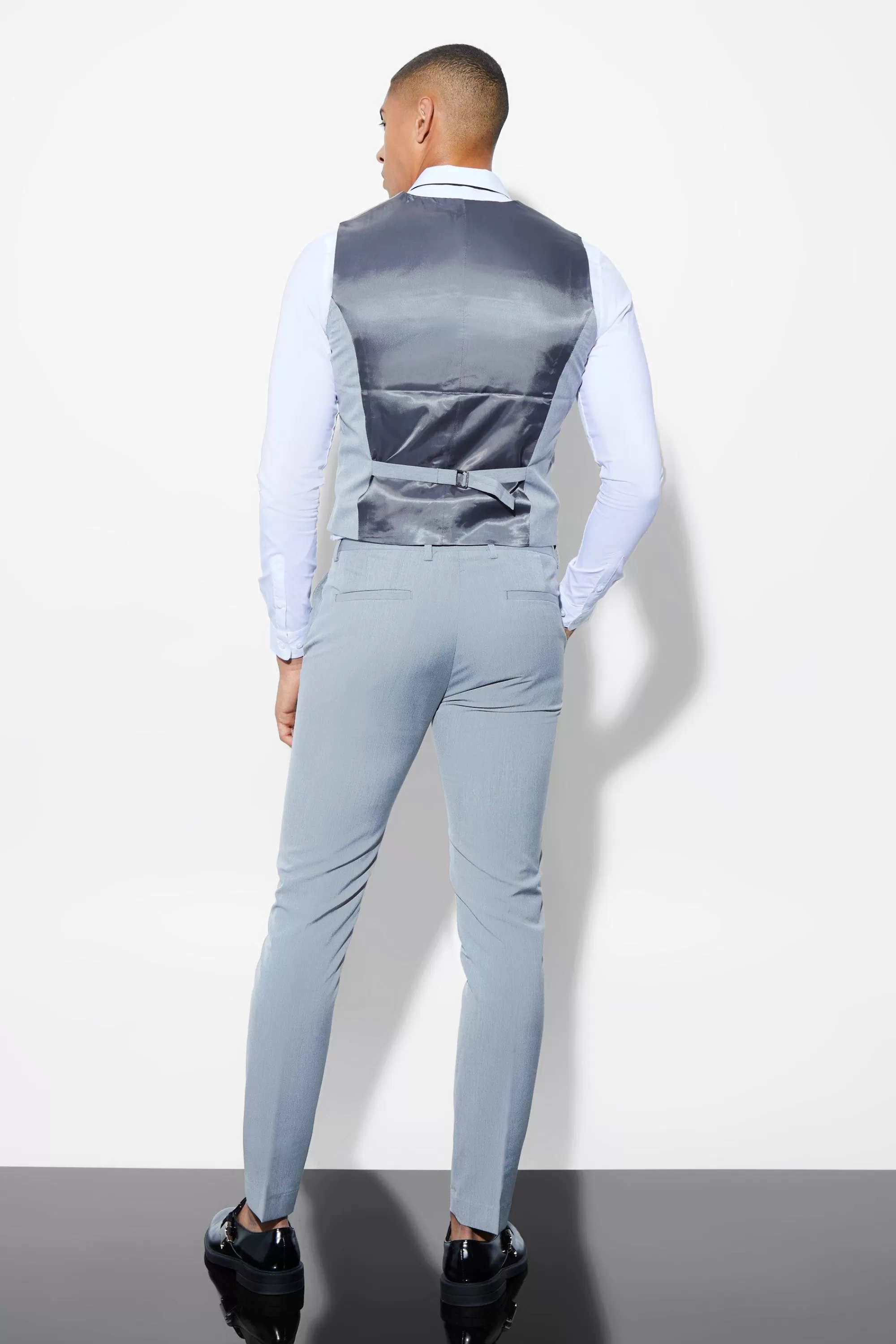 boohooMAN Skinny Waistcoat | UK