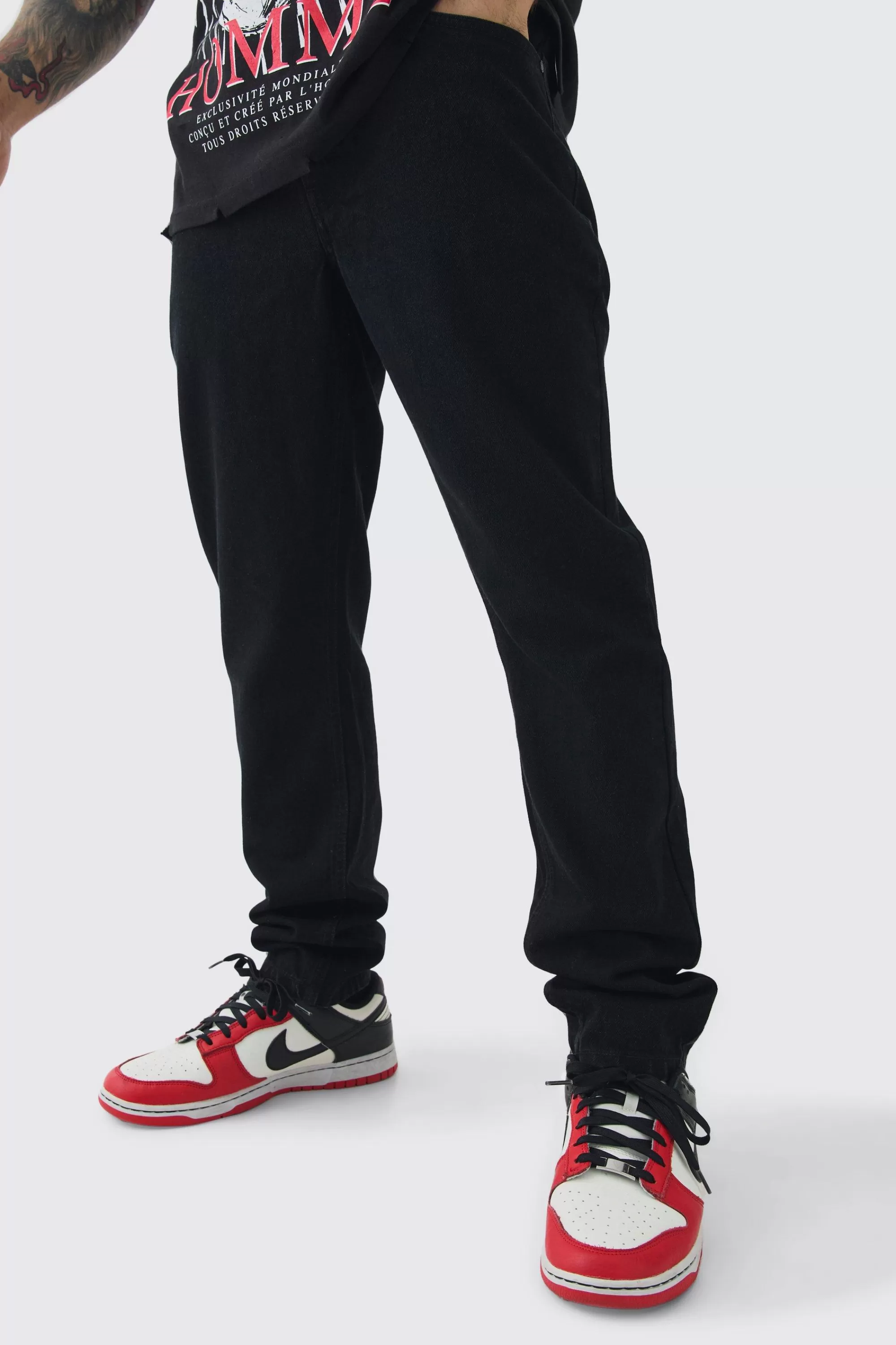 boohooMAN Slim Rigid Jean In | UK