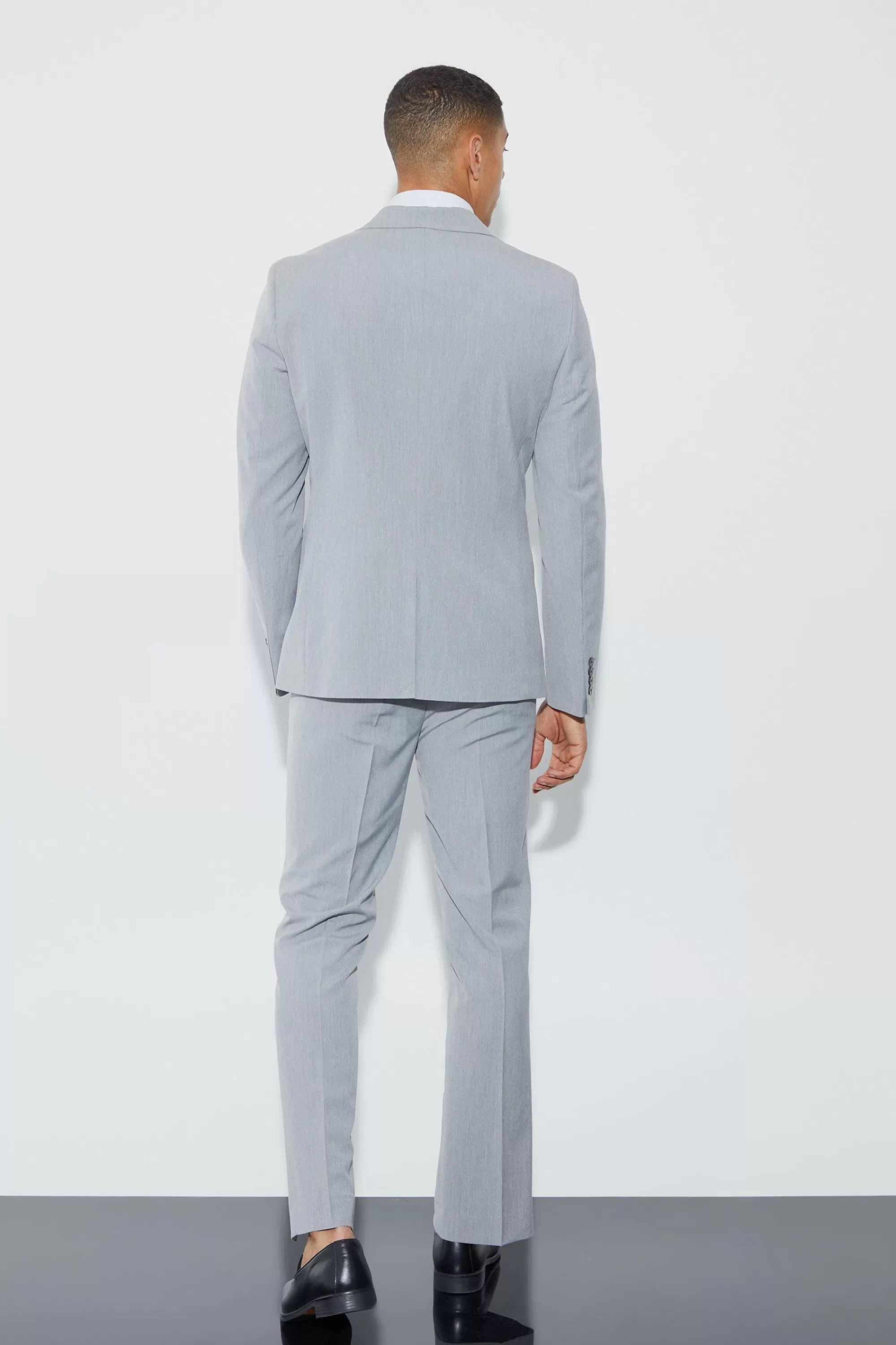 boohooMAN Slim Single Breasted Suit Jacket | UK