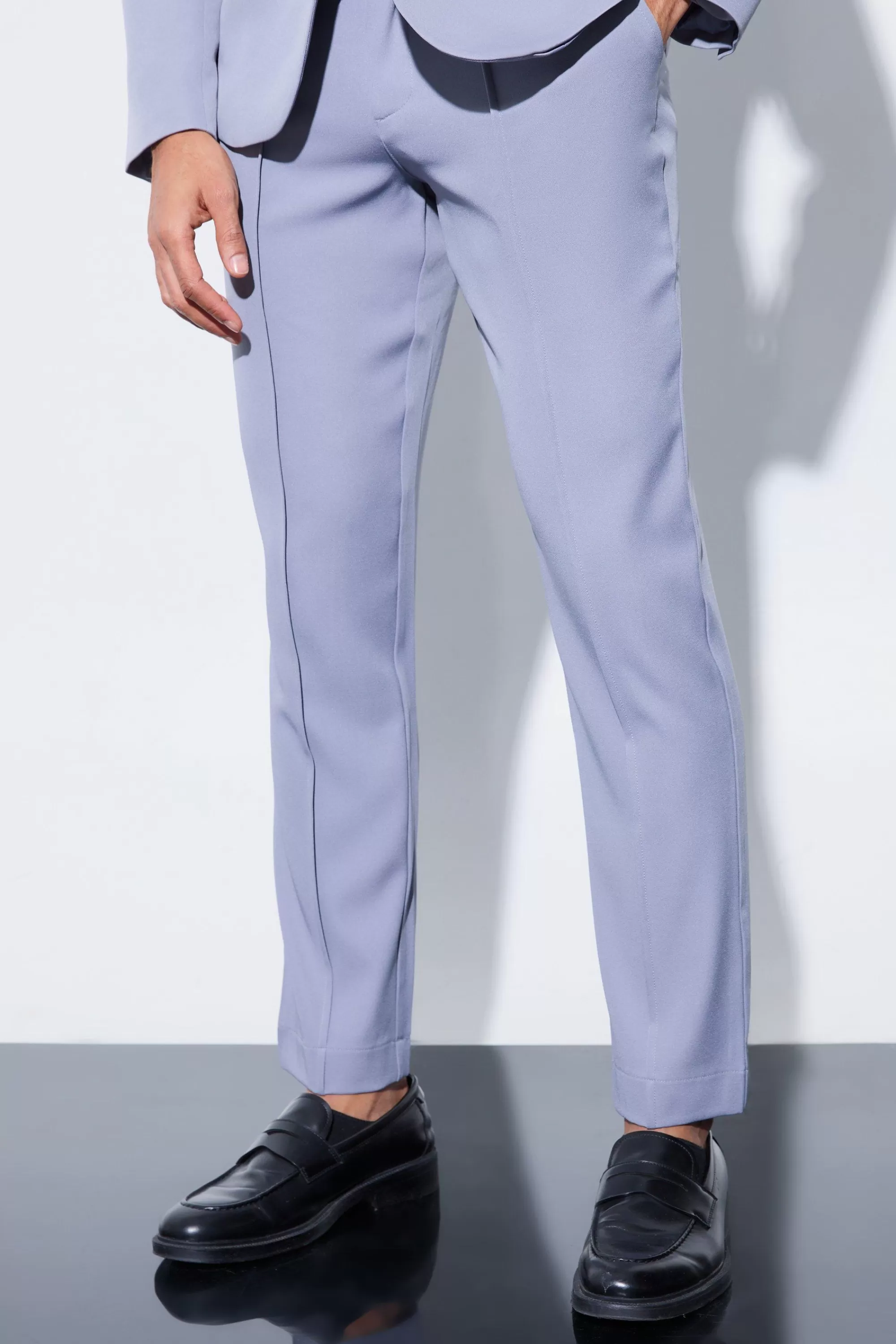 boohooMAN Slim Single Breasted Three Piece Suit | UK