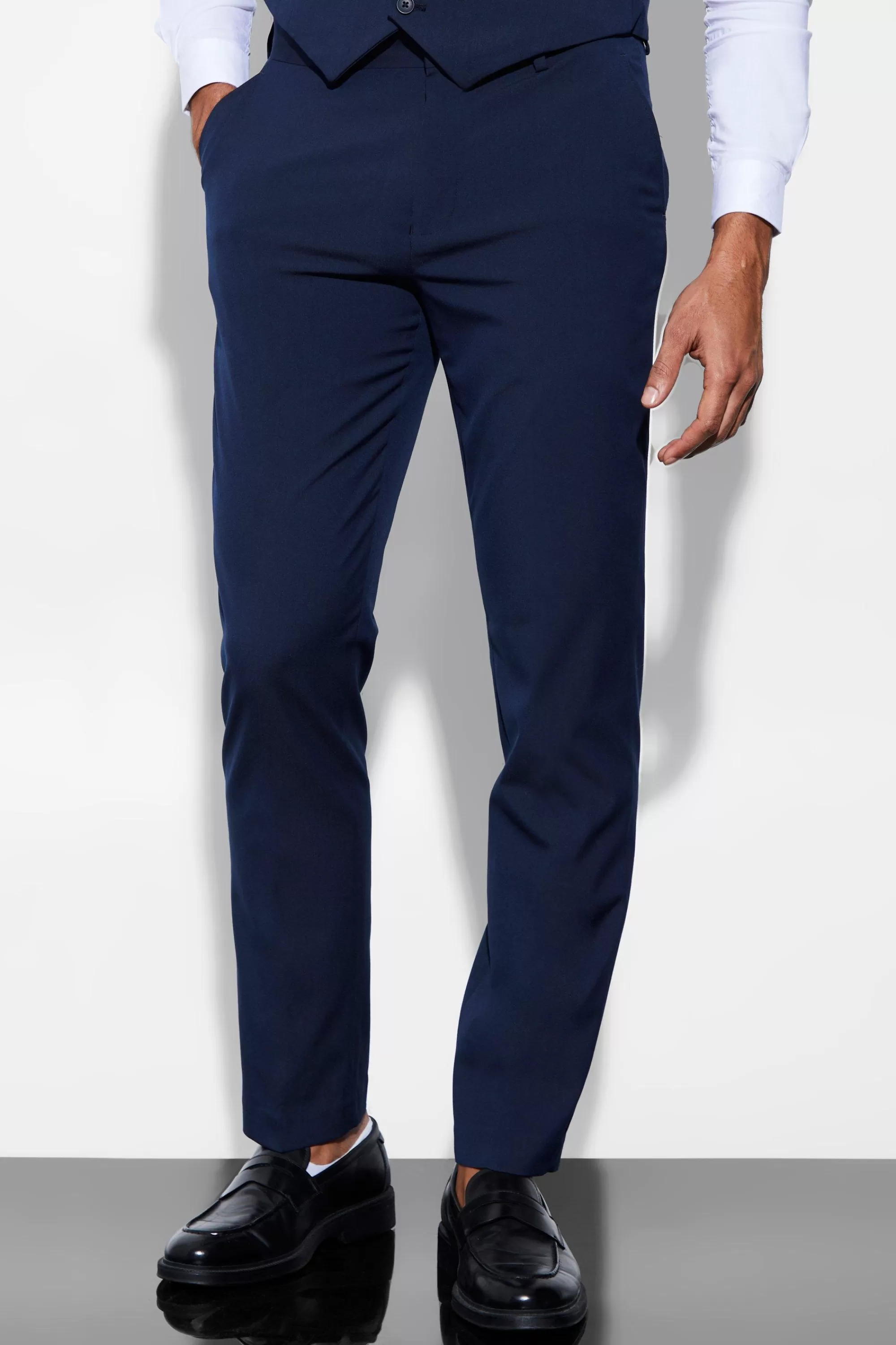 boohooMAN Slim Suit Trousers | UK