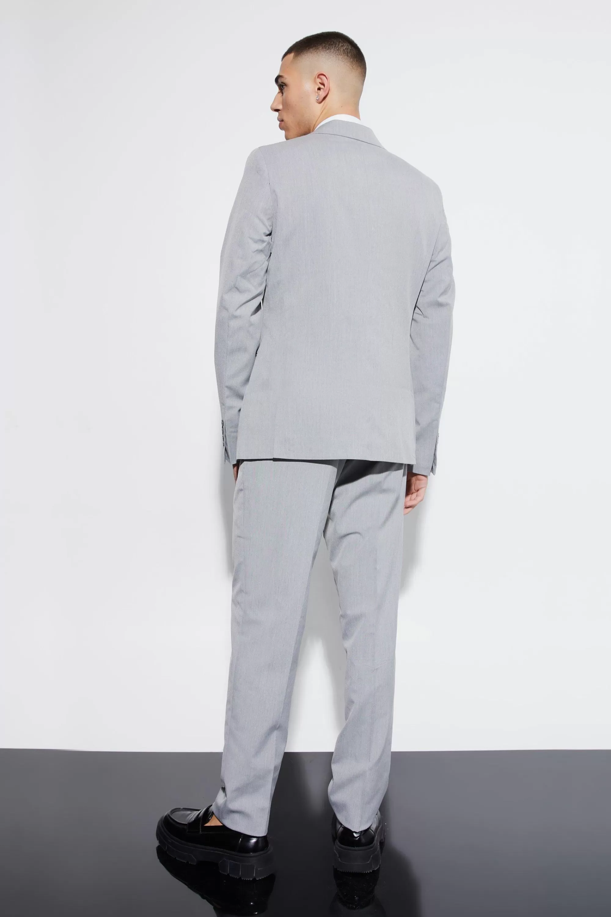 boohooMAN Slim Suit Trousers | UK