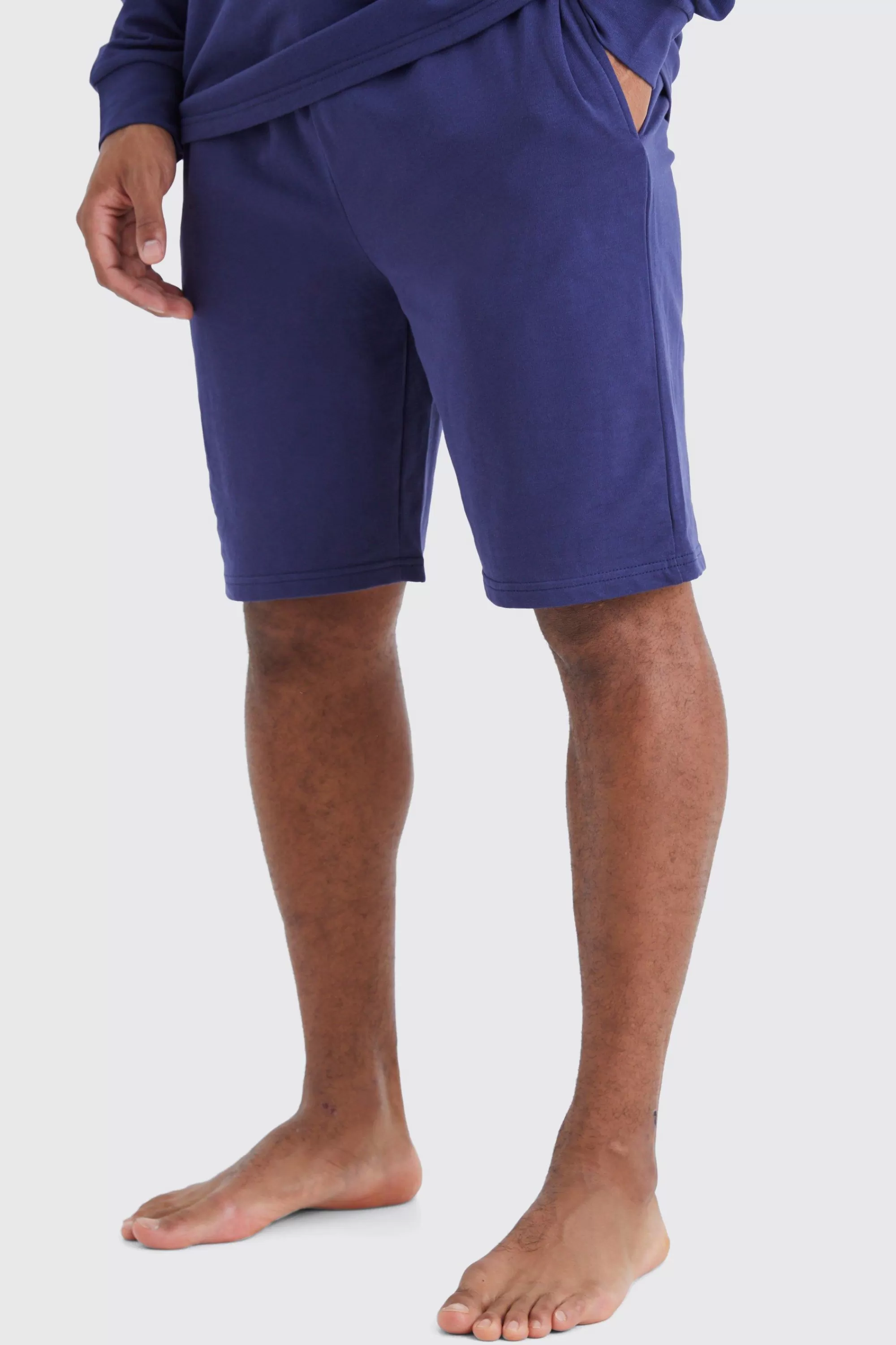 boohooMAN Soft Feel Loose Fit Lounge Short | UK