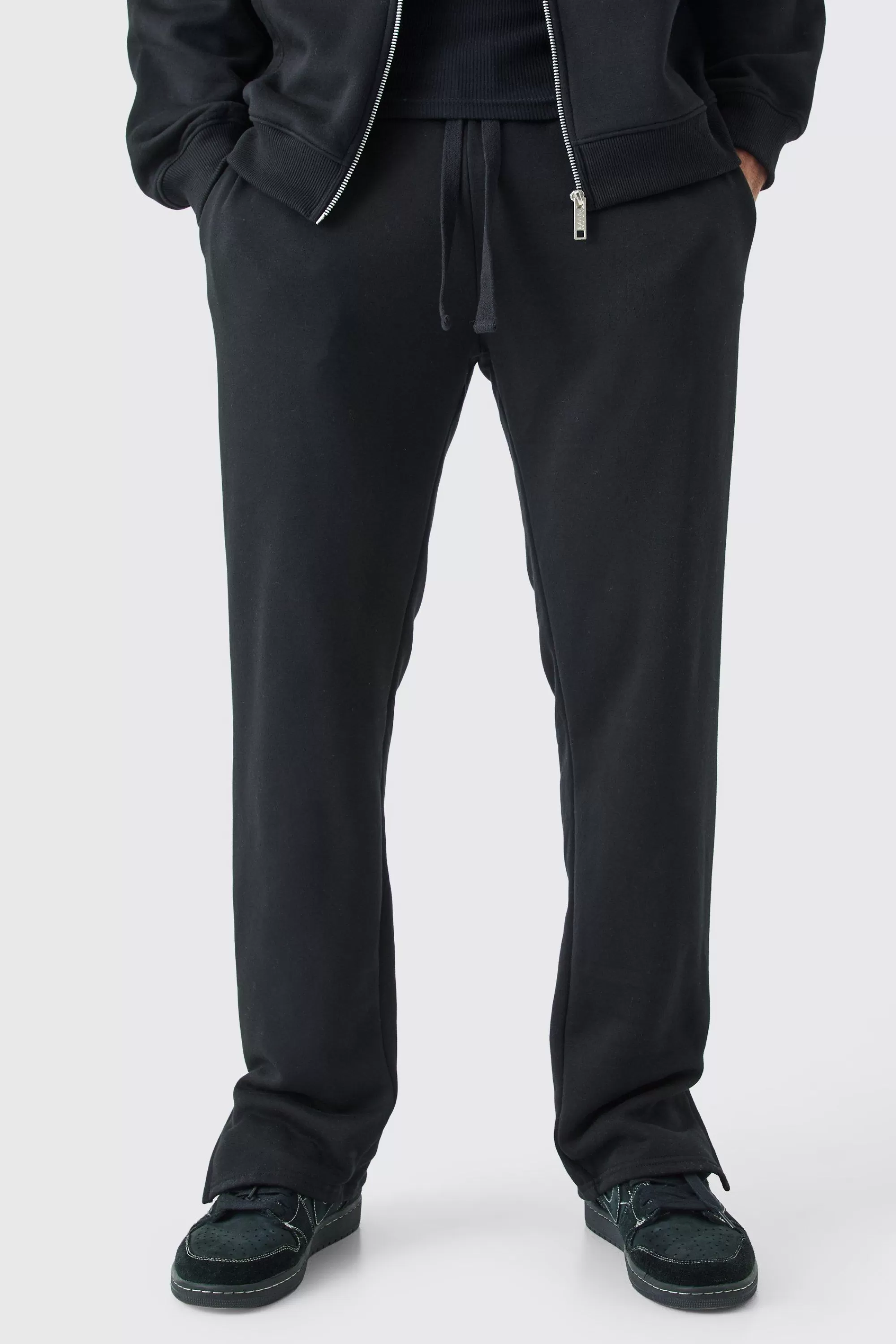 boohooMAN Split Hem Jogger | UK