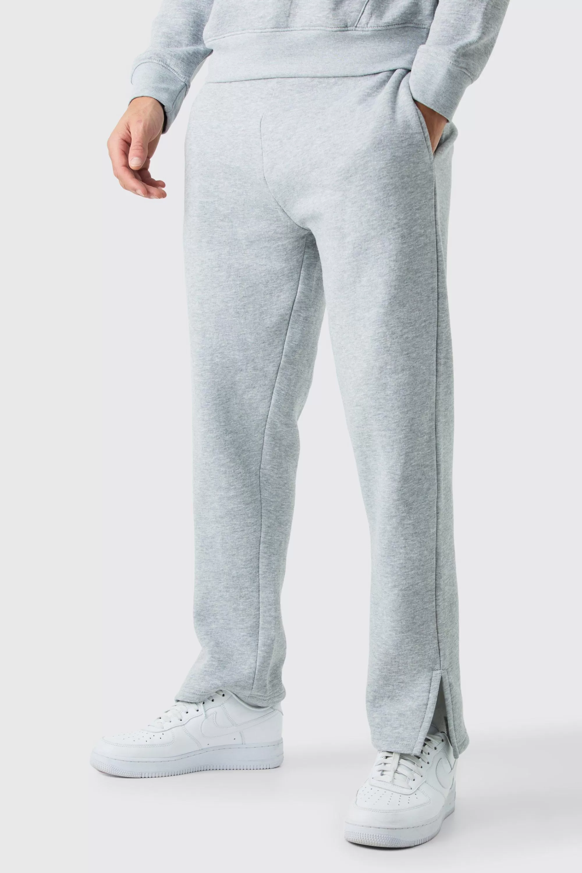 boohooMAN Split Hem Jogger | UK