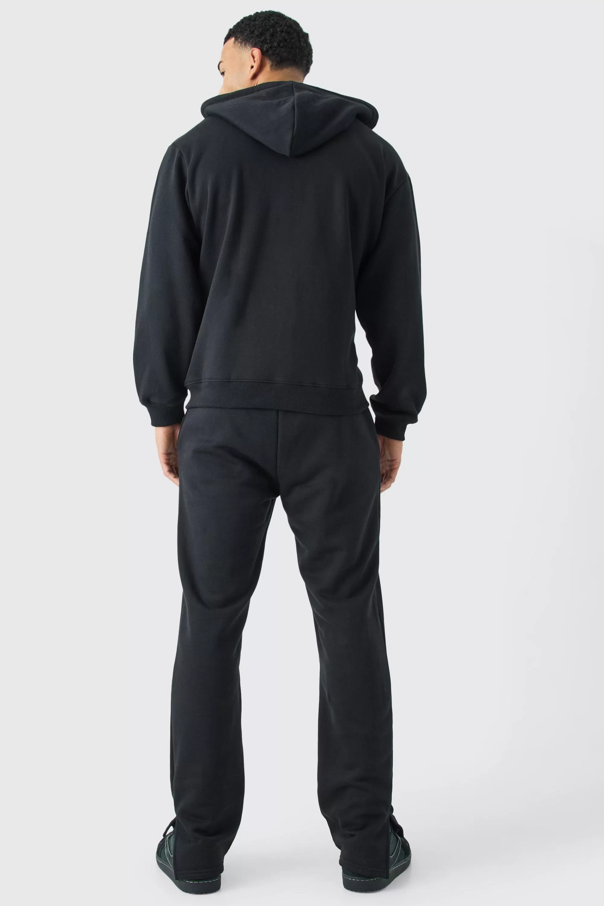 boohooMAN Split Hem Jogger | UK