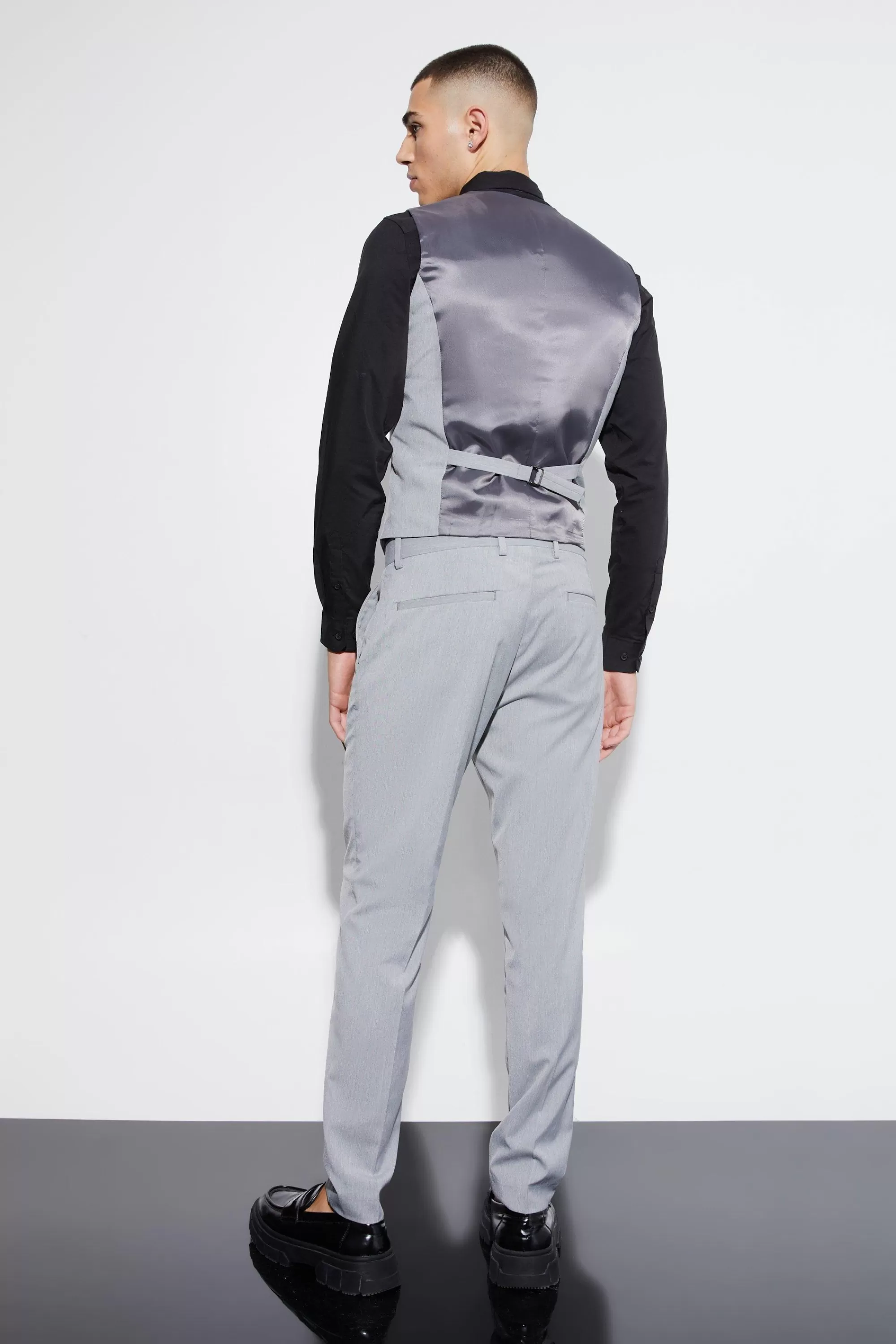 boohooMAN Super Skinny Core Suit | UK