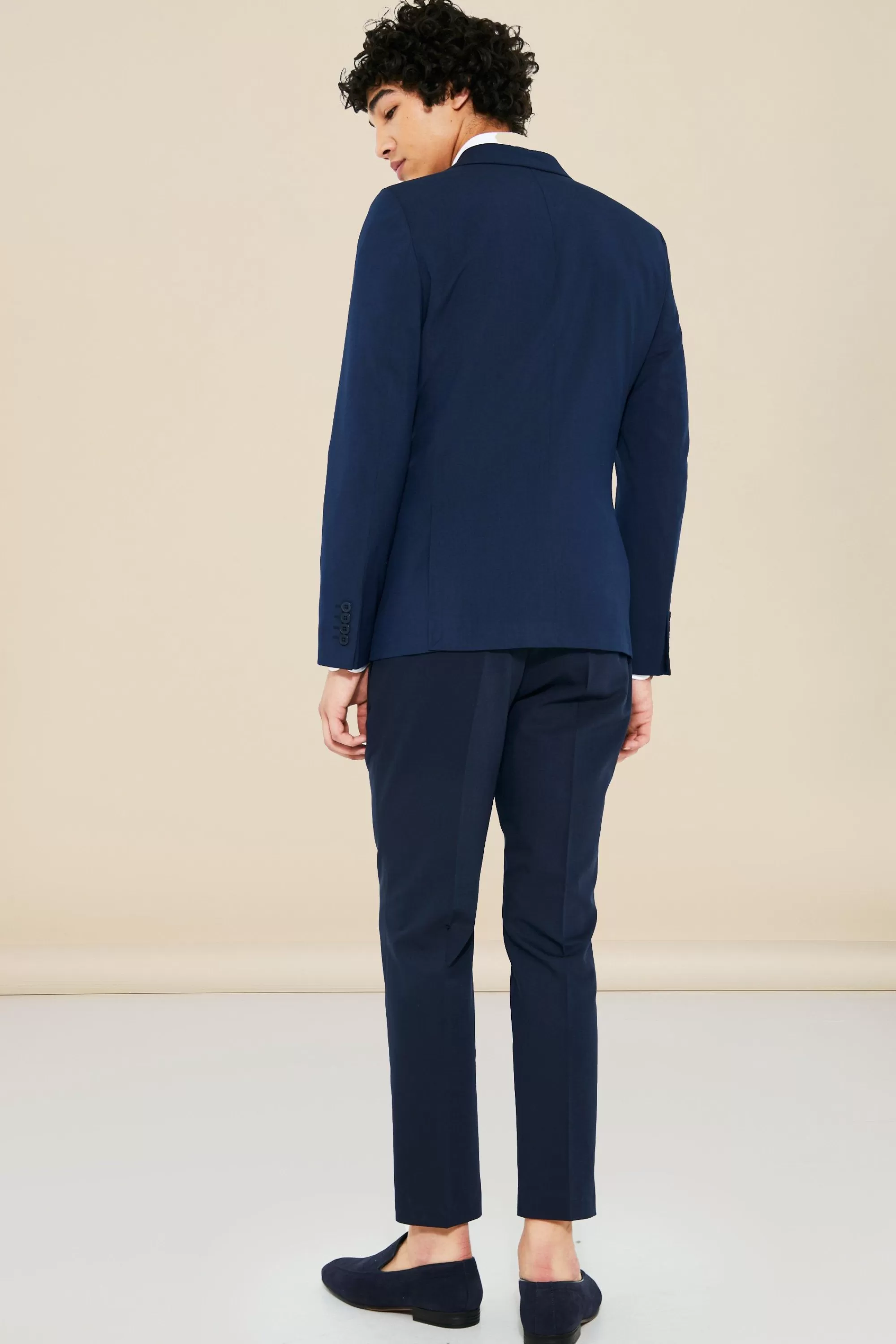 boohooMAN Super Skinny Double Breasted Suit Jacket | UK