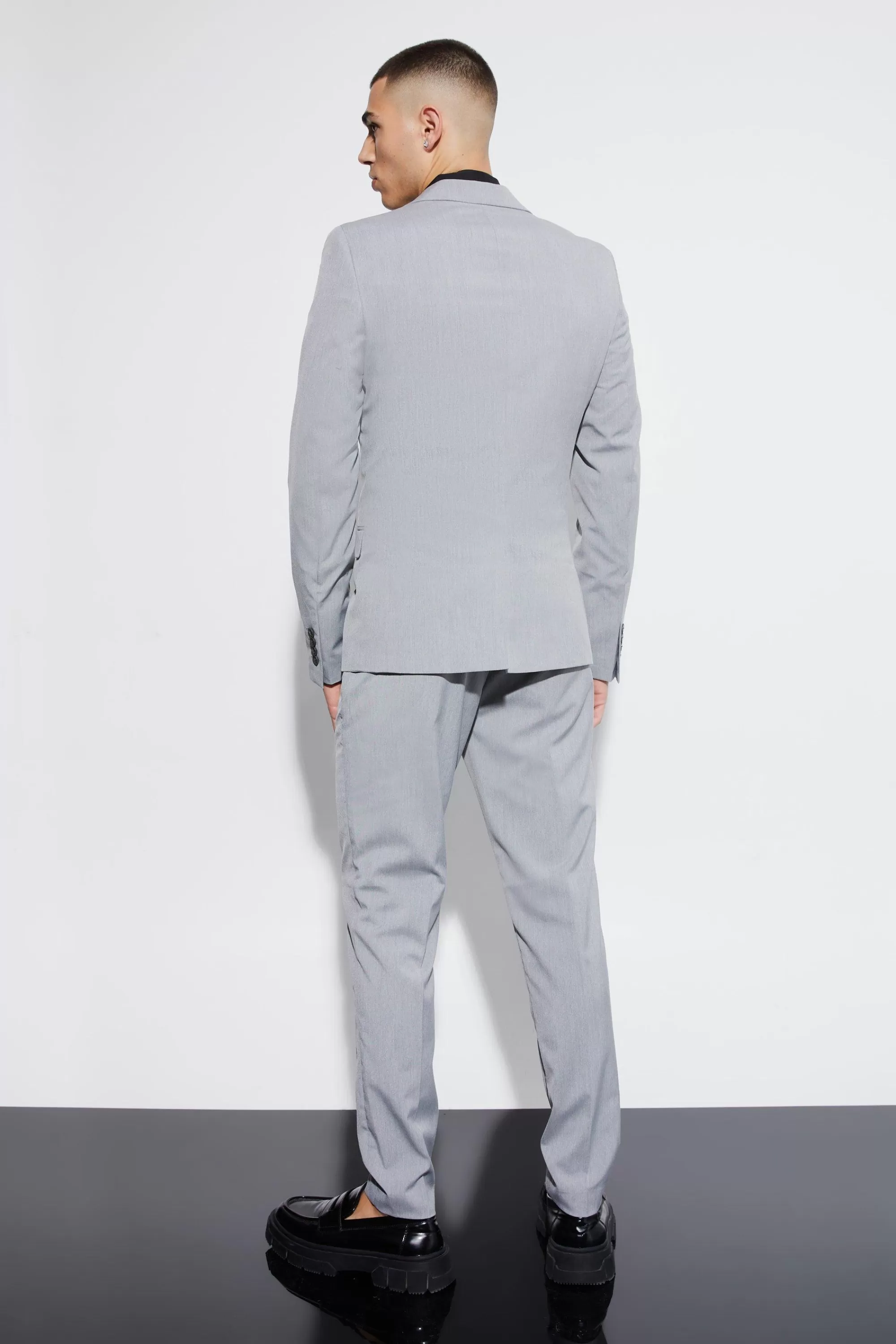 boohooMAN Super Skinny Single Breasted Suit Jacket | UK