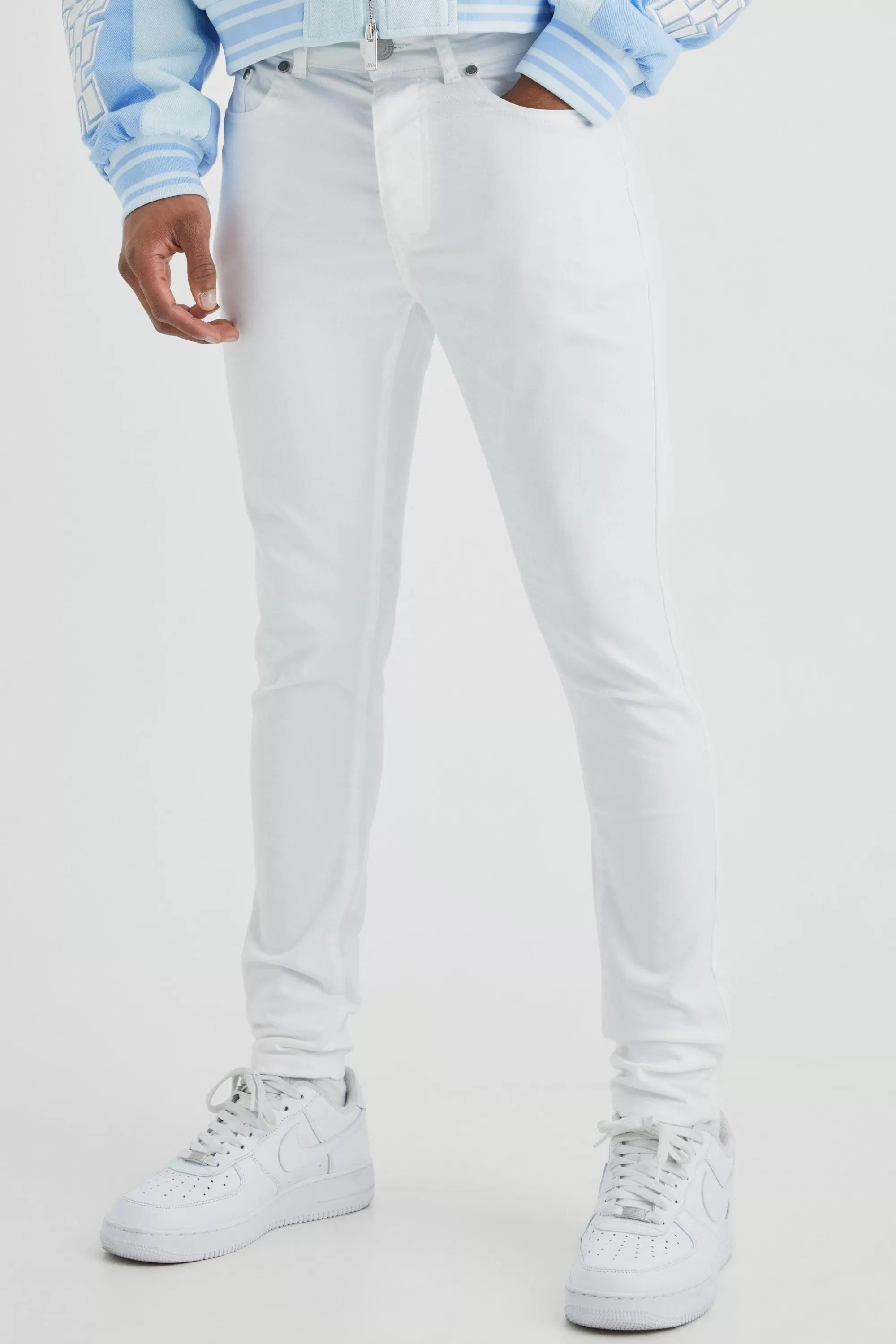 boohooMAN Super Skinny Stretch Jean | UK