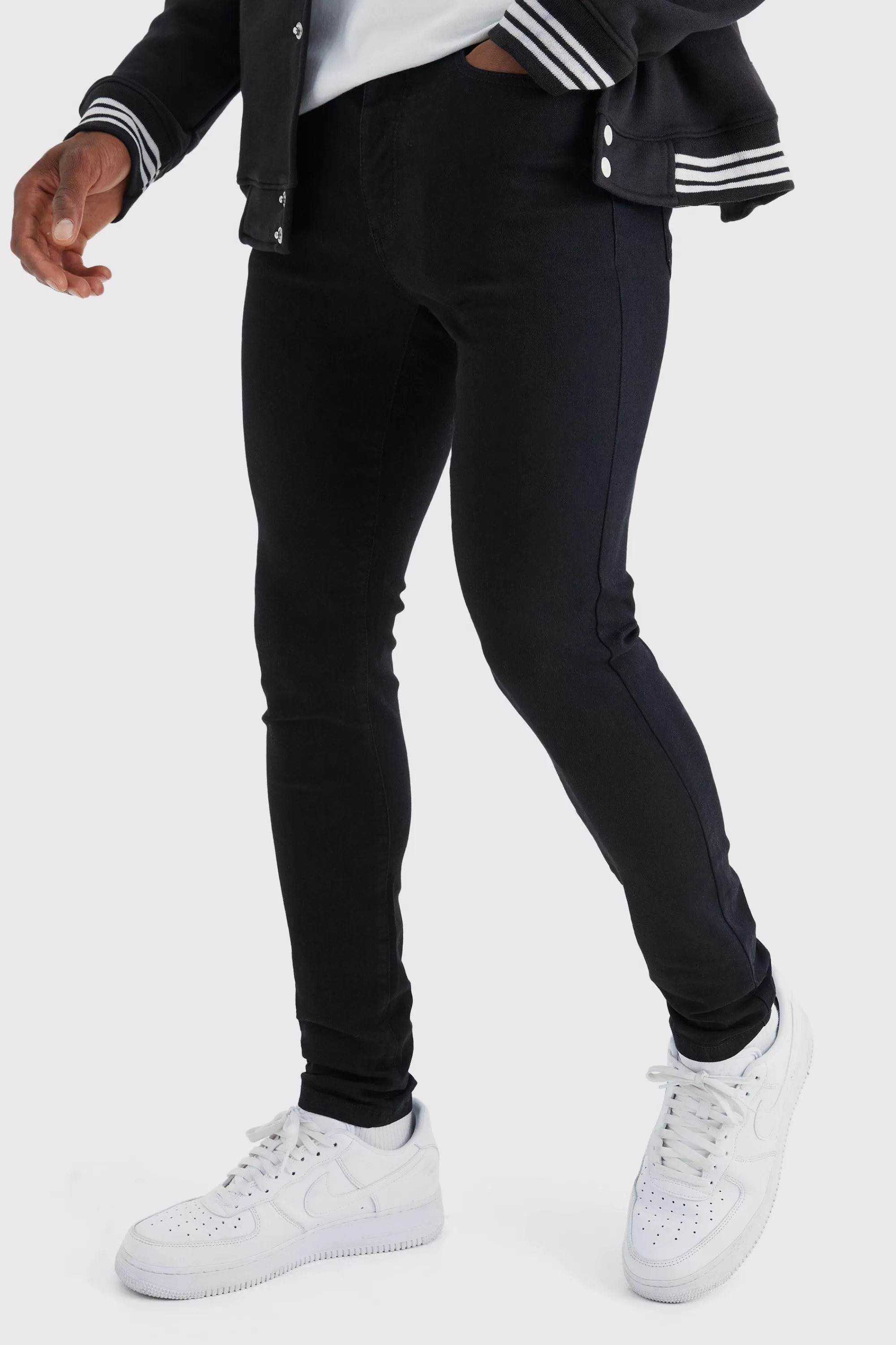 boohooMAN Super Skinny Stretch Jean | UK