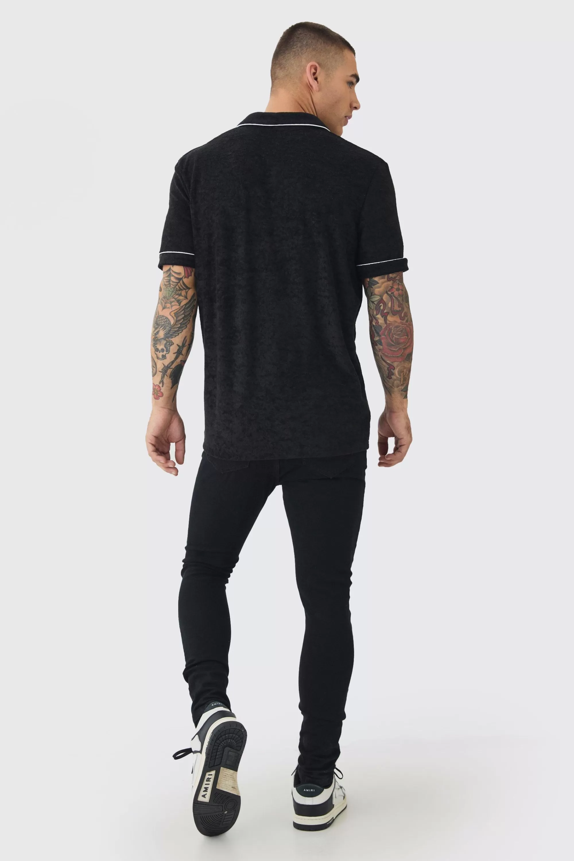 boohooMAN Super Skinny Stretch Jean In | UK