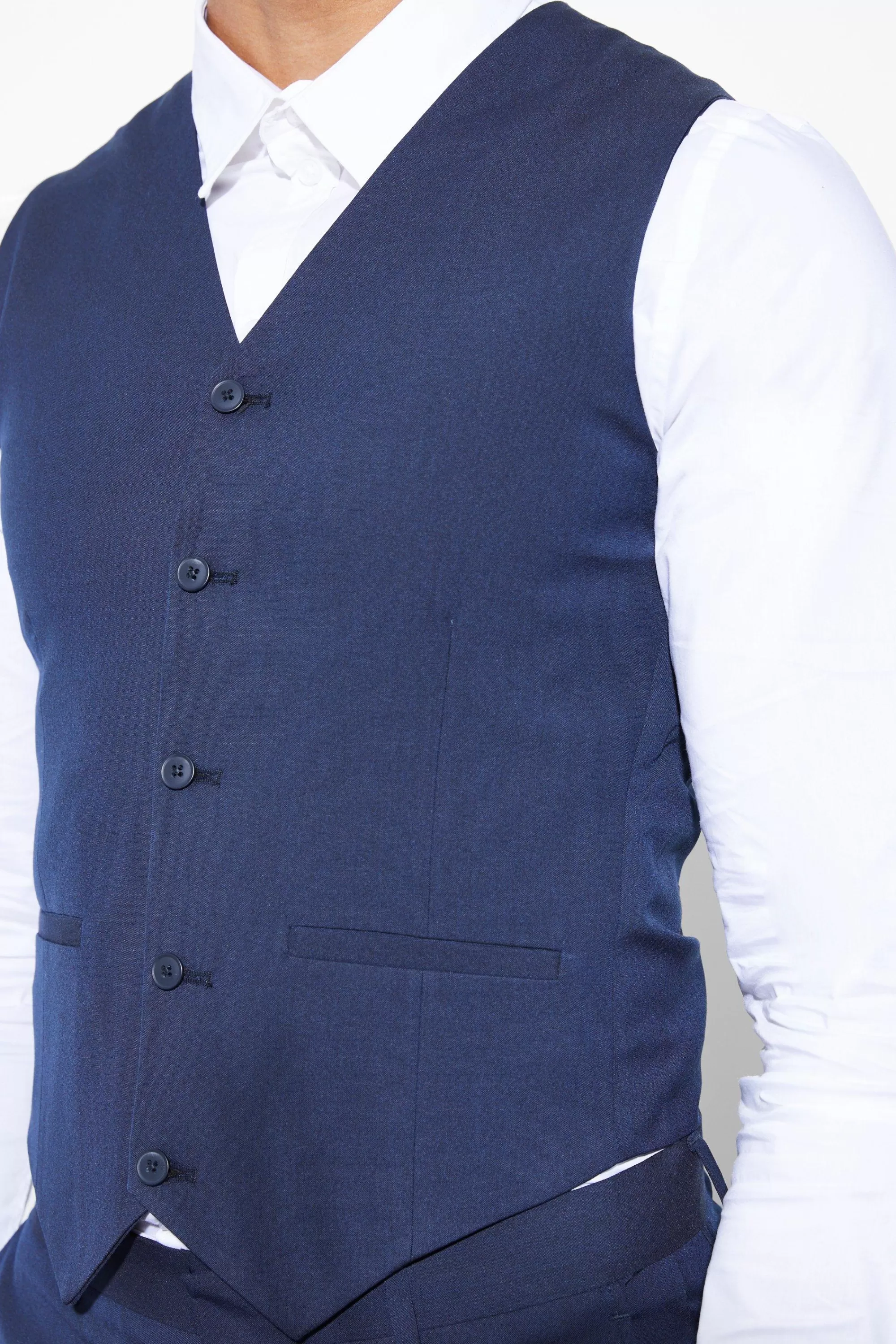 boohooMAN Super Skinny Waistcoat | UK