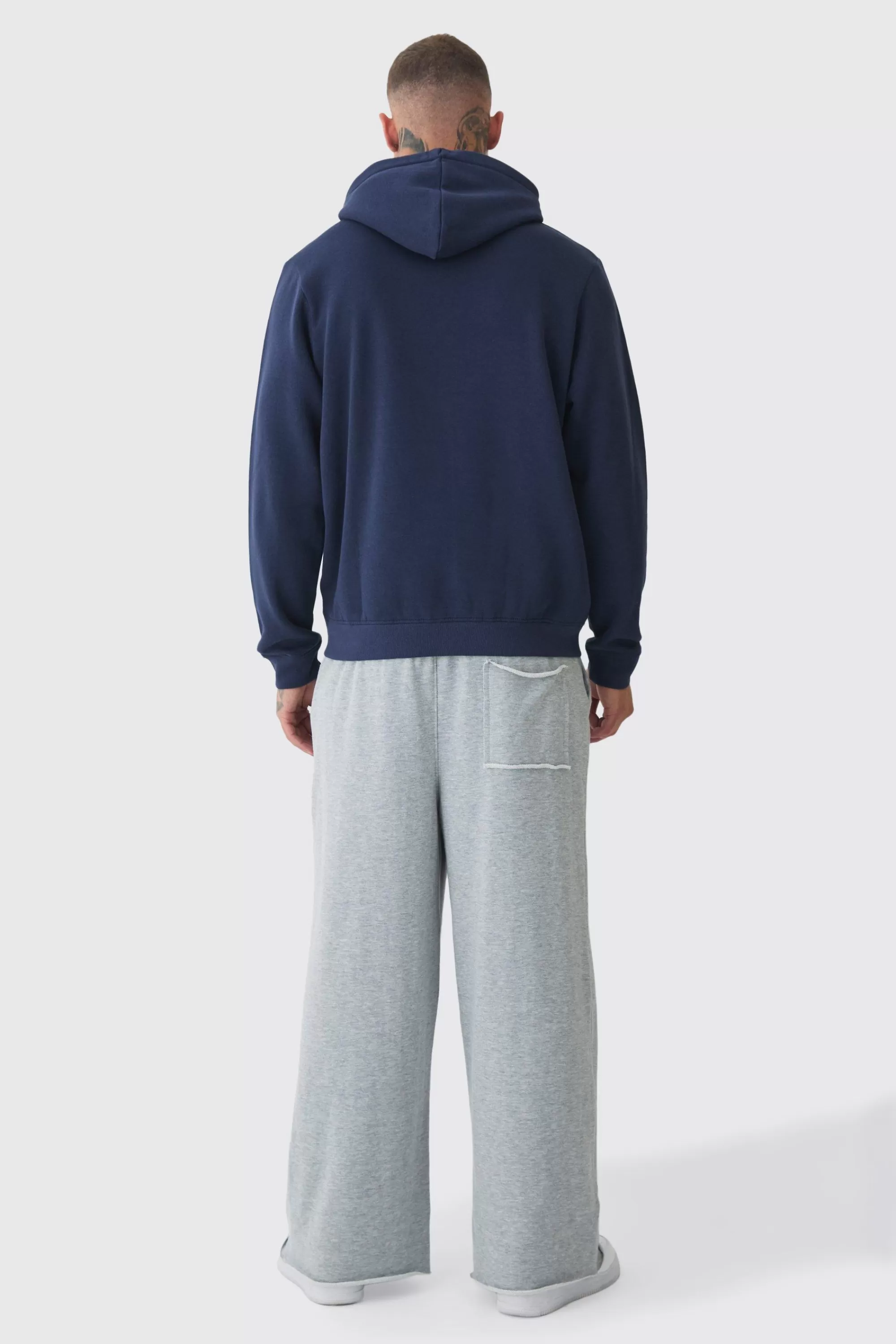 boohooMAN Tall Basic Hoodie In | UK