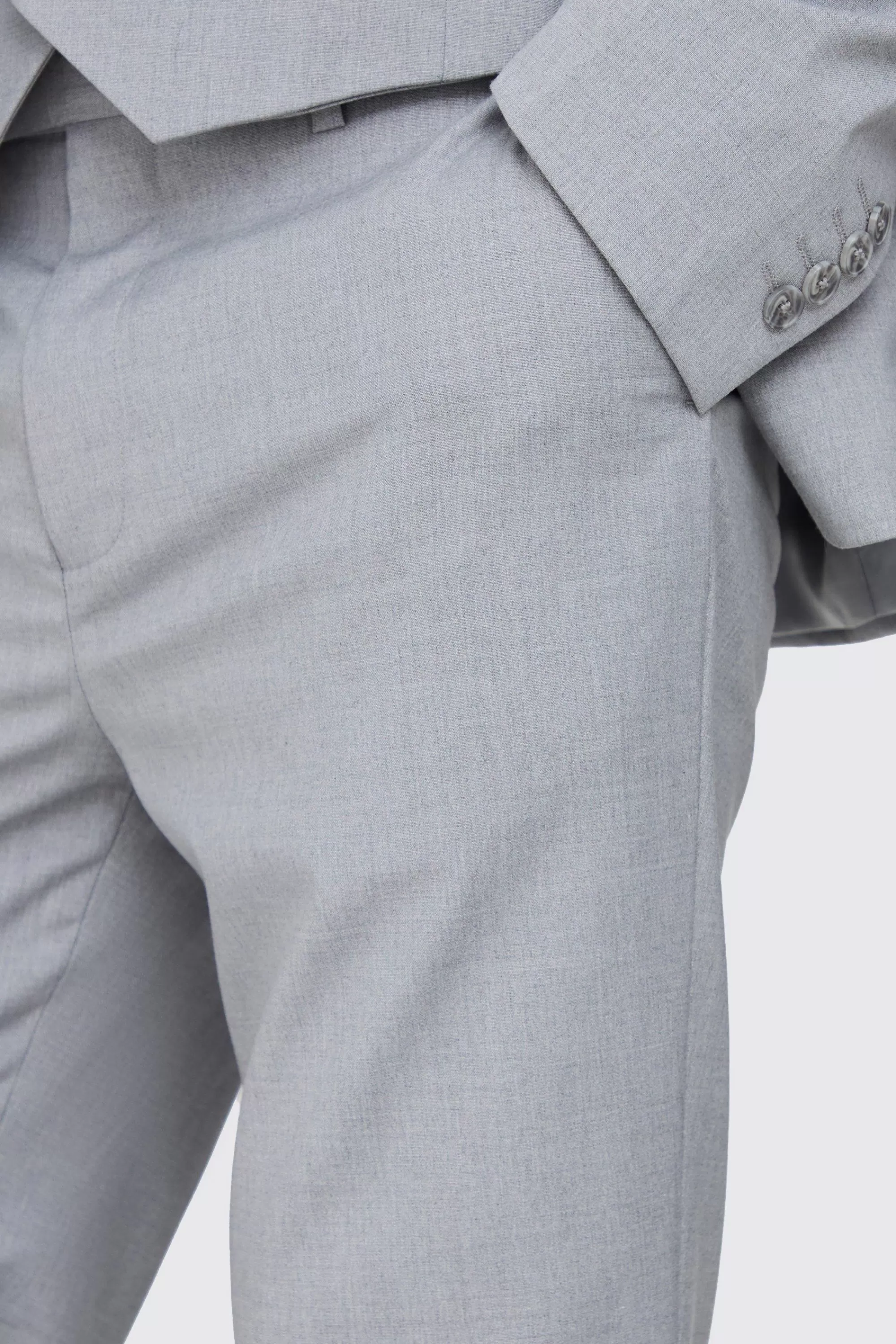 boohooMAN Tall Essential Slim Fit Suit Trouser In | UK
