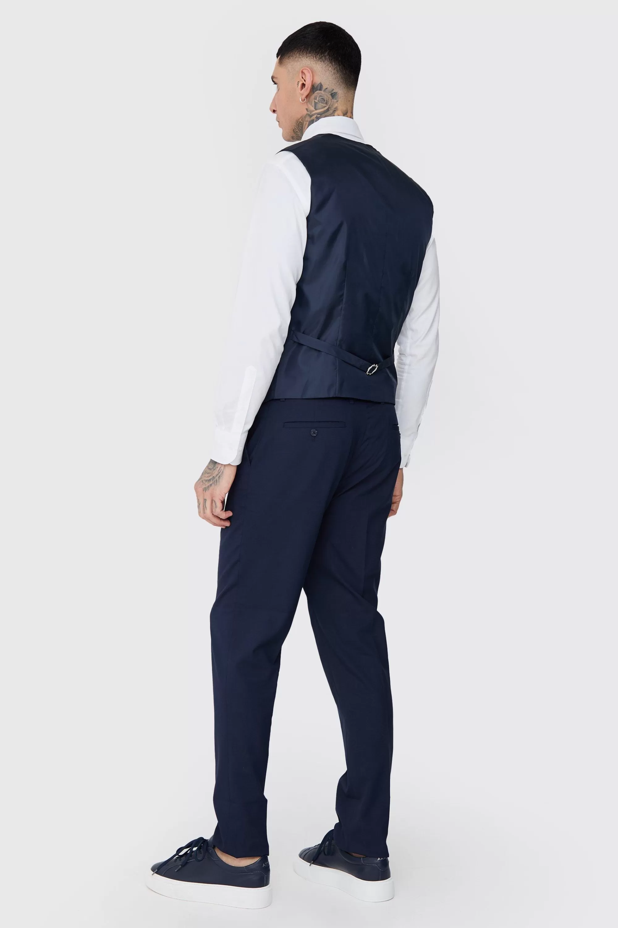 boohooMAN Tall Essential Waistcoat In | UK