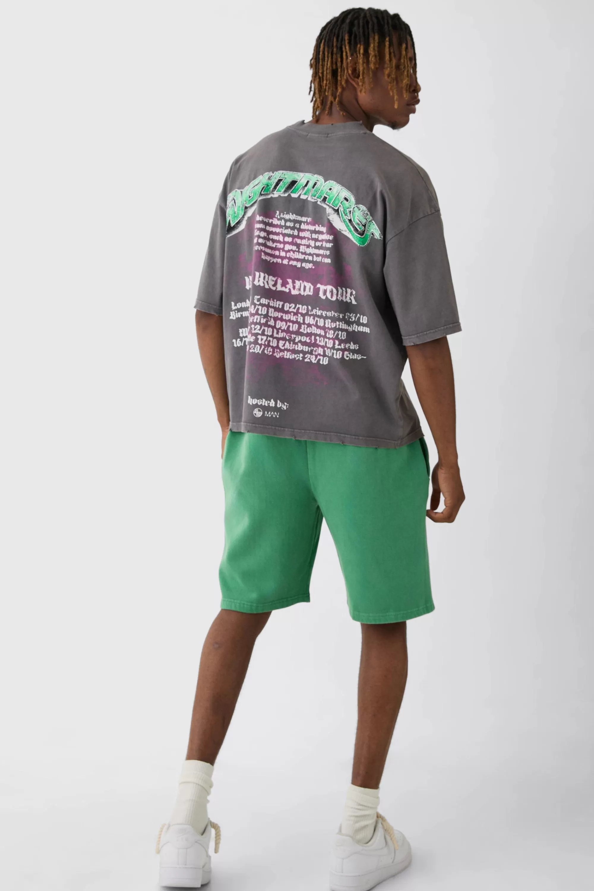 boohooMAN Tall Homme Turbo Shorts In | UK