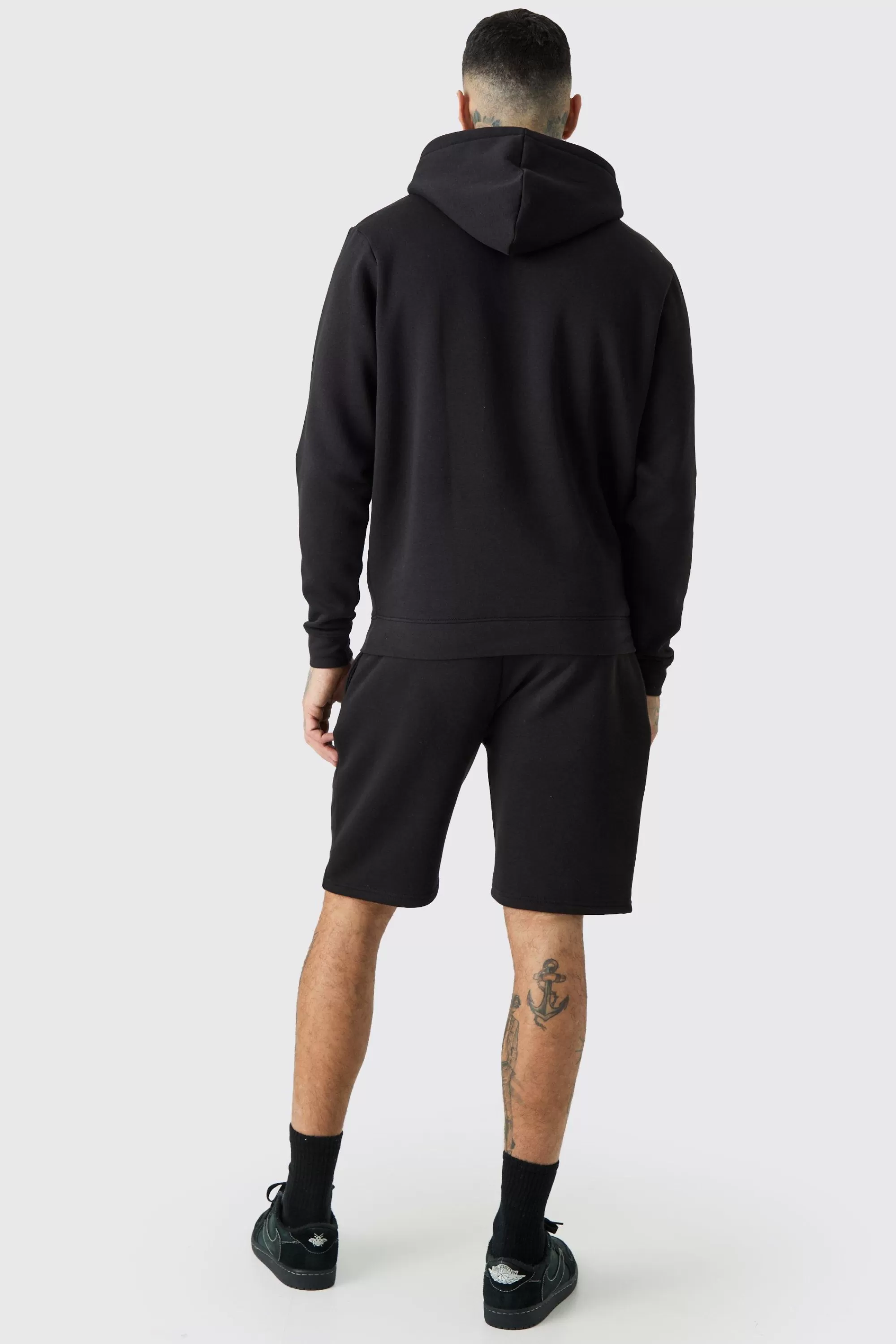 boohooMAN Tall Man Dash Over The Head Hoodie In | UK