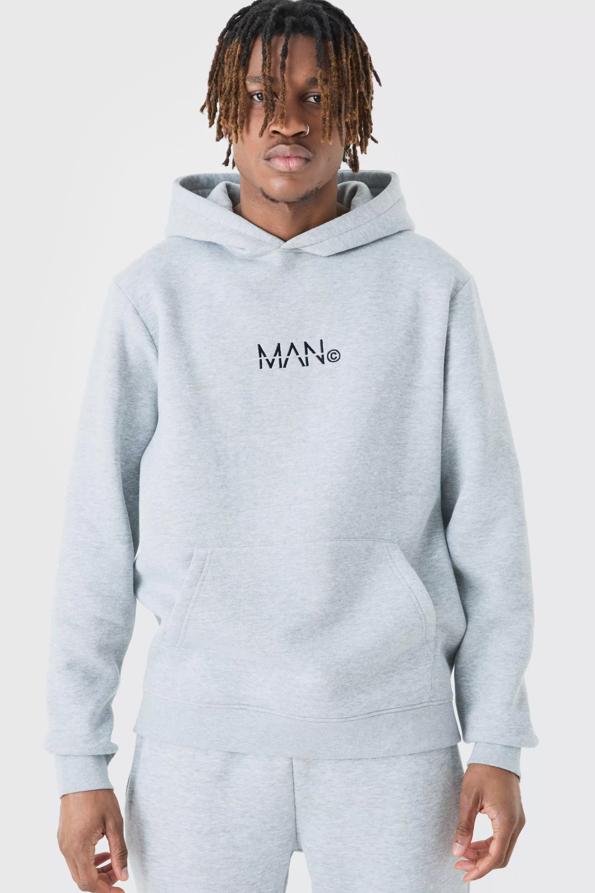 boohooMAN Tall Man Dash Over The Head Hoodie In | UK