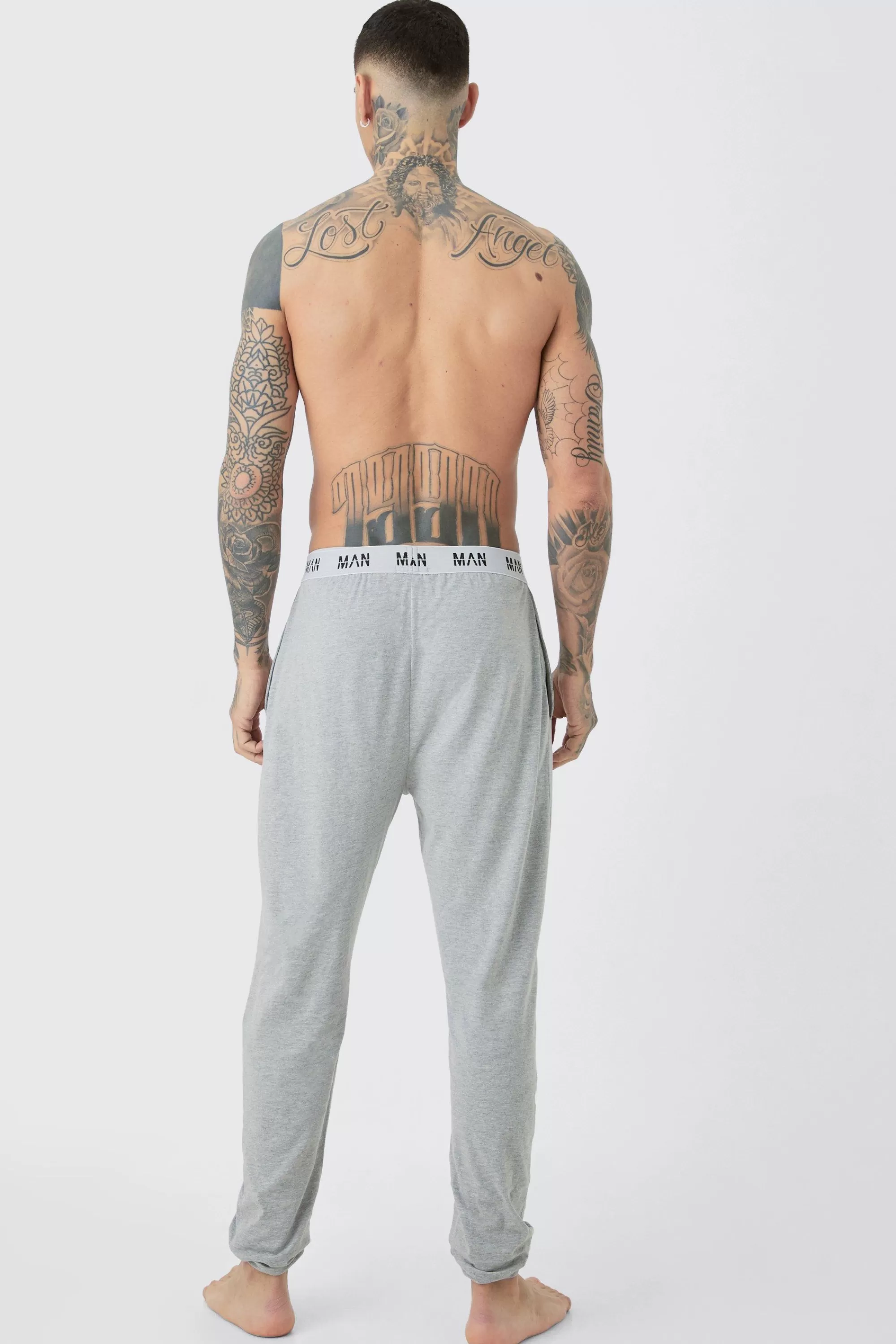 boohooMAN Tall Man Loungewear Joggers In | UK