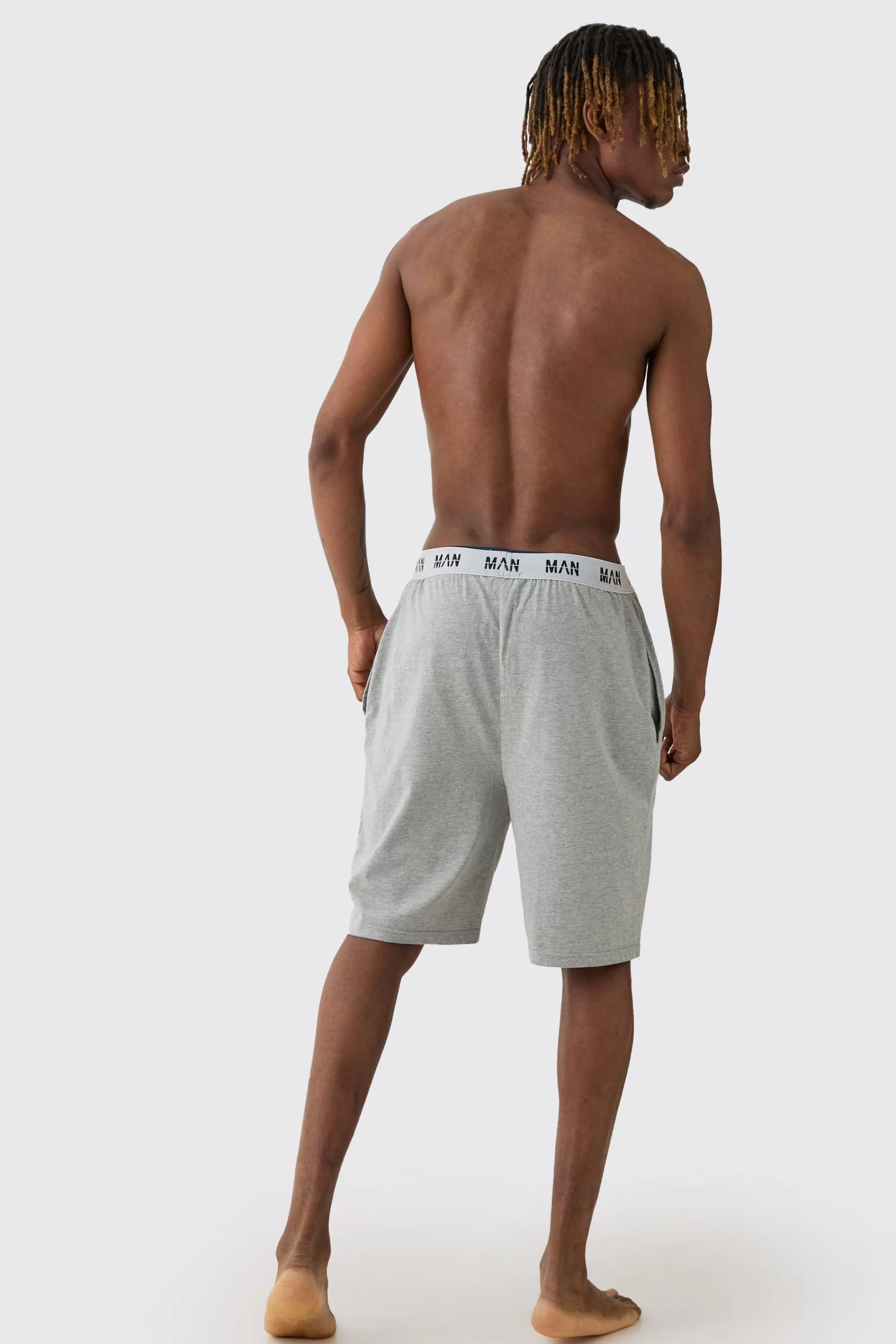 boohooMAN Tall Man Loungewear Shorts In | UK
