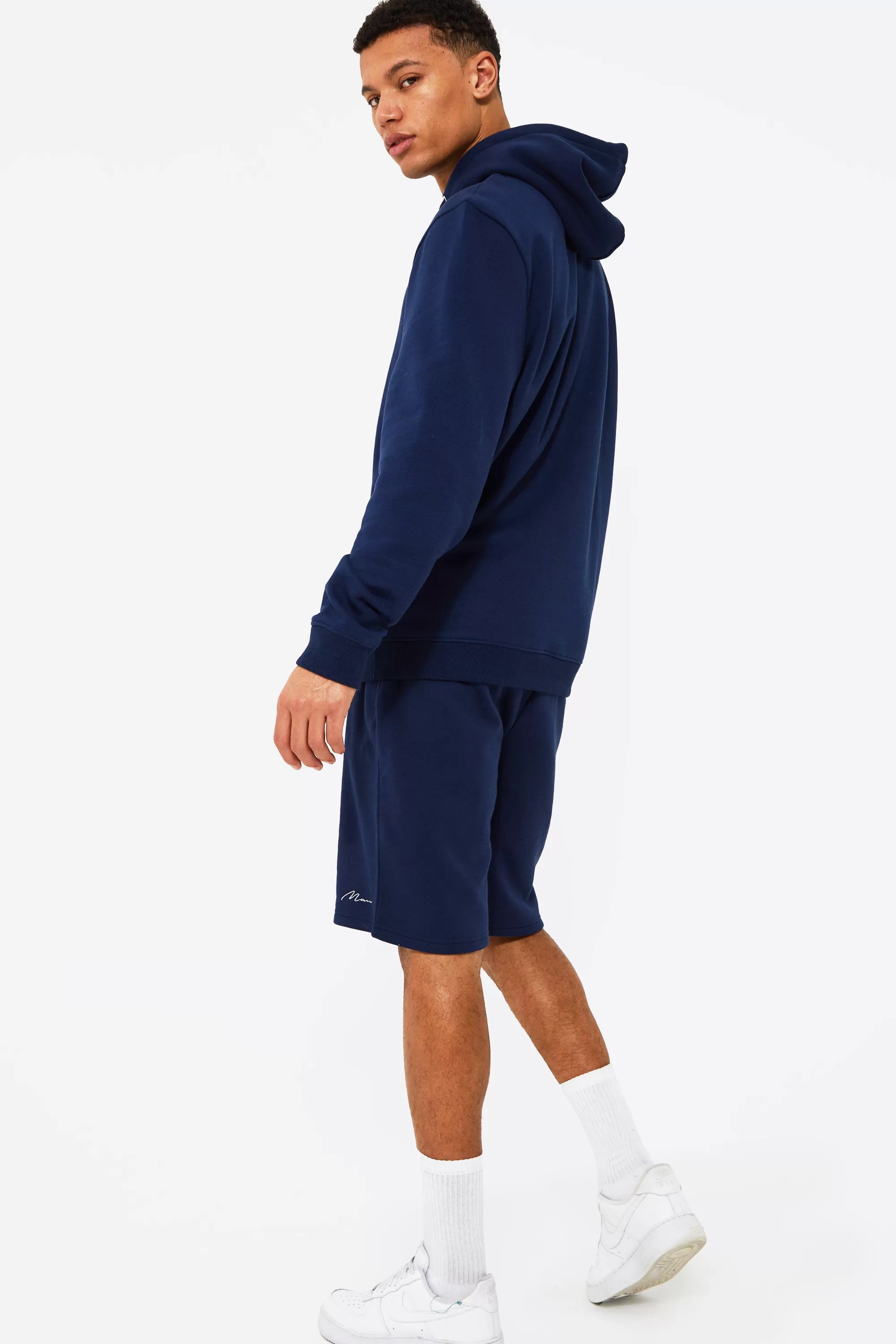 boohooMAN Tall Man Mid Jersey Shorts | UK