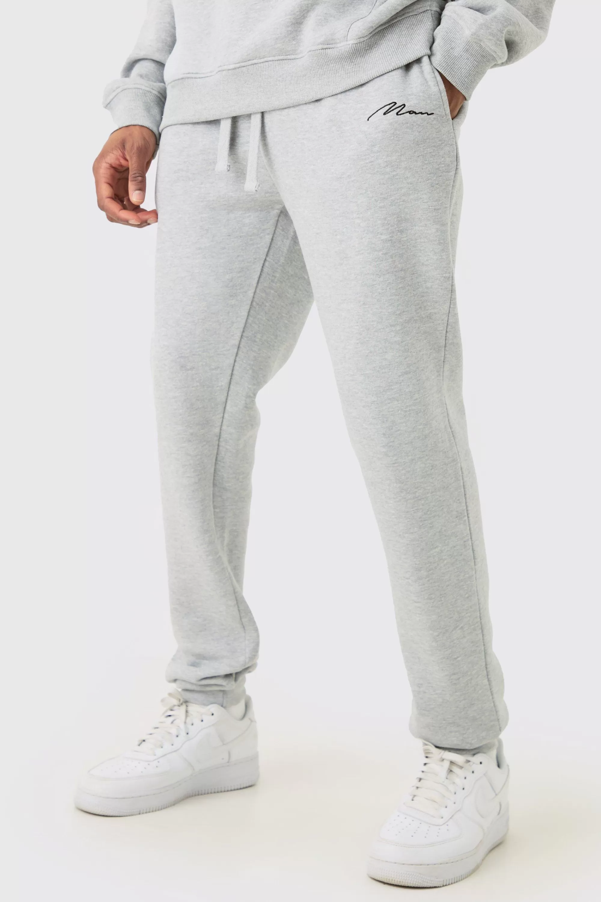 boohooMAN Tall Man Signature Skinny Fit Jogger In | UK