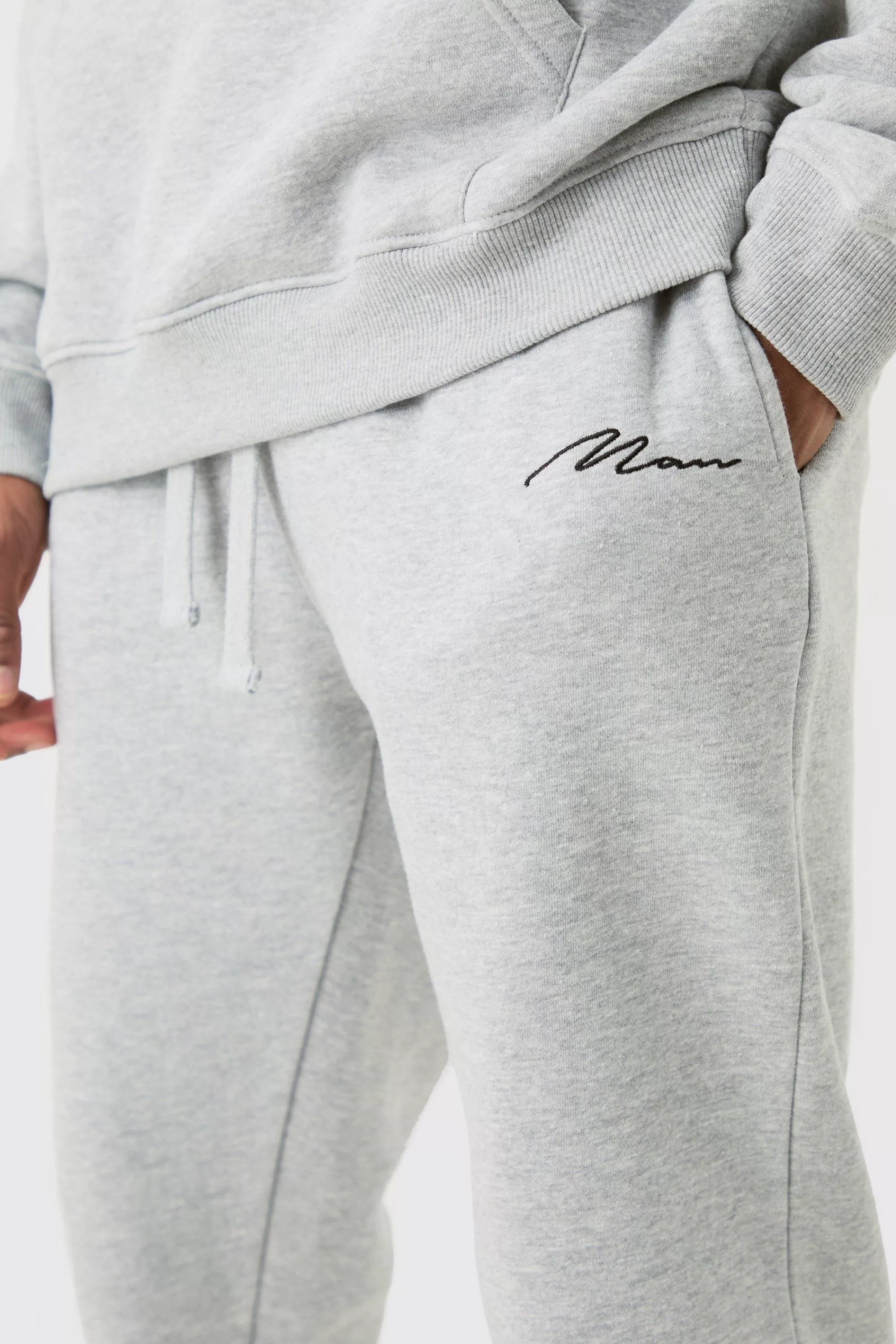 boohooMAN Tall Man Signature Skinny Fit Jogger In | UK