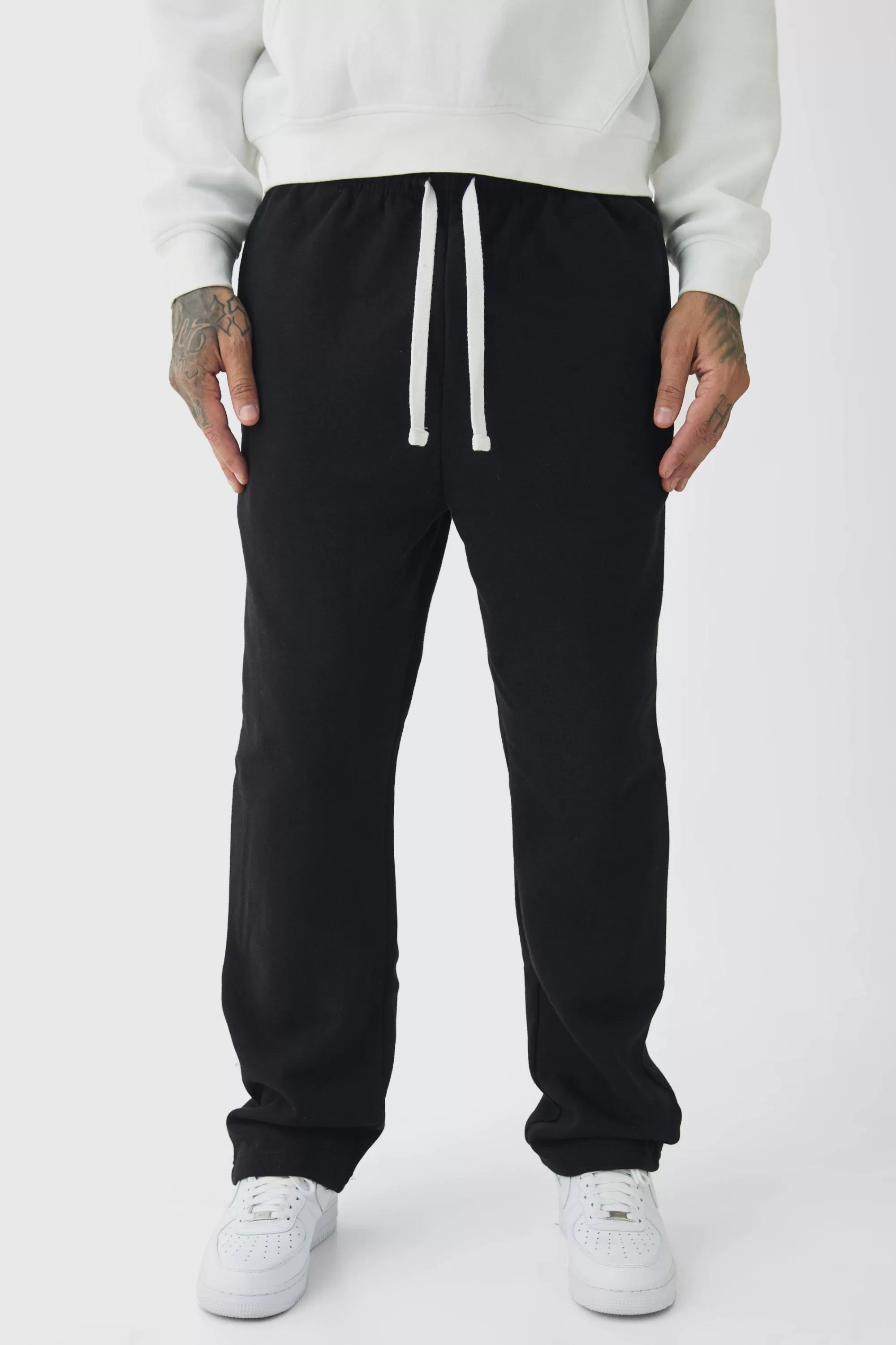 boohooMAN Tall Oversized Drop Crotch Jogger | UK