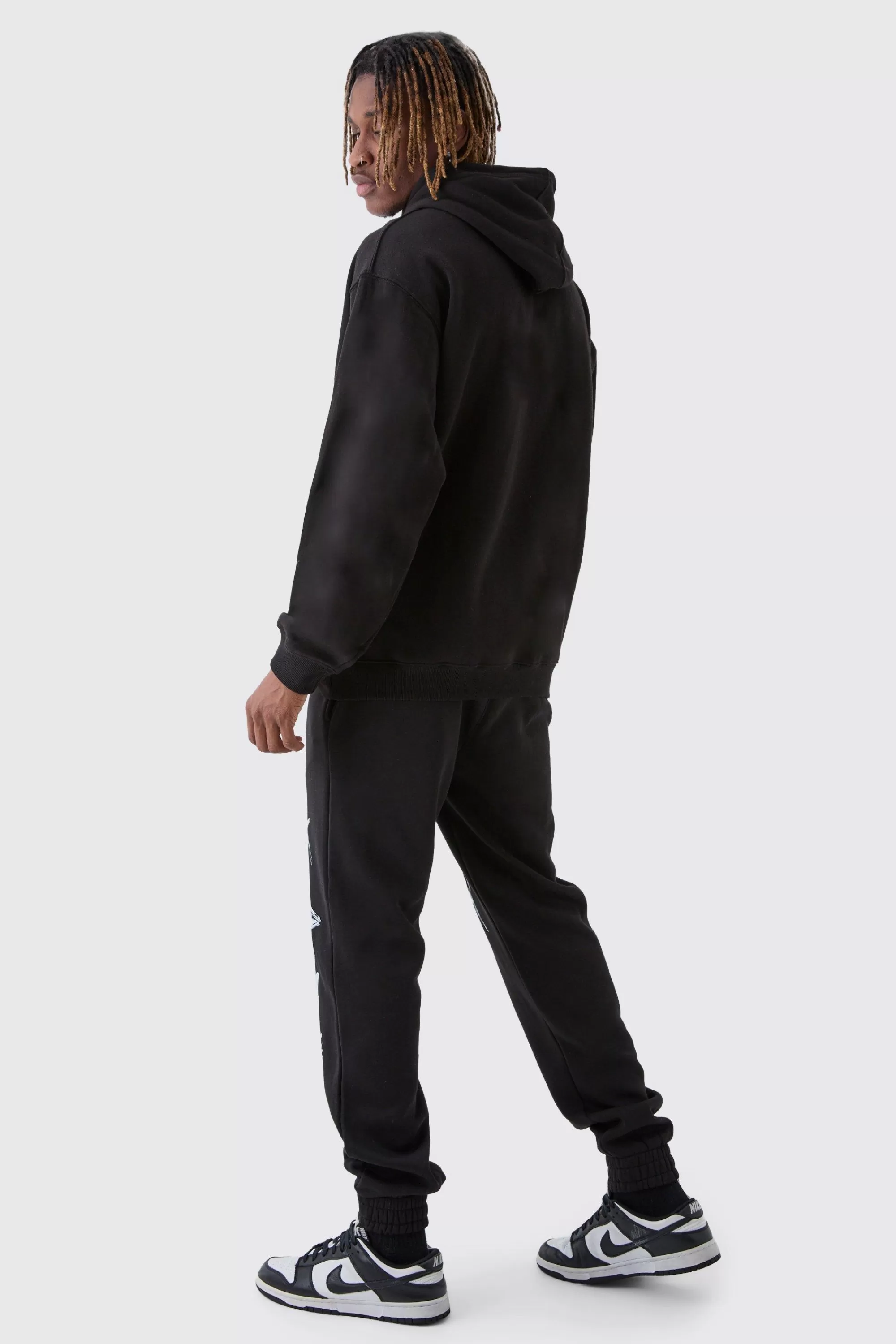 boohooMAN Tall Studio Homme Oversized Hoodie | UK