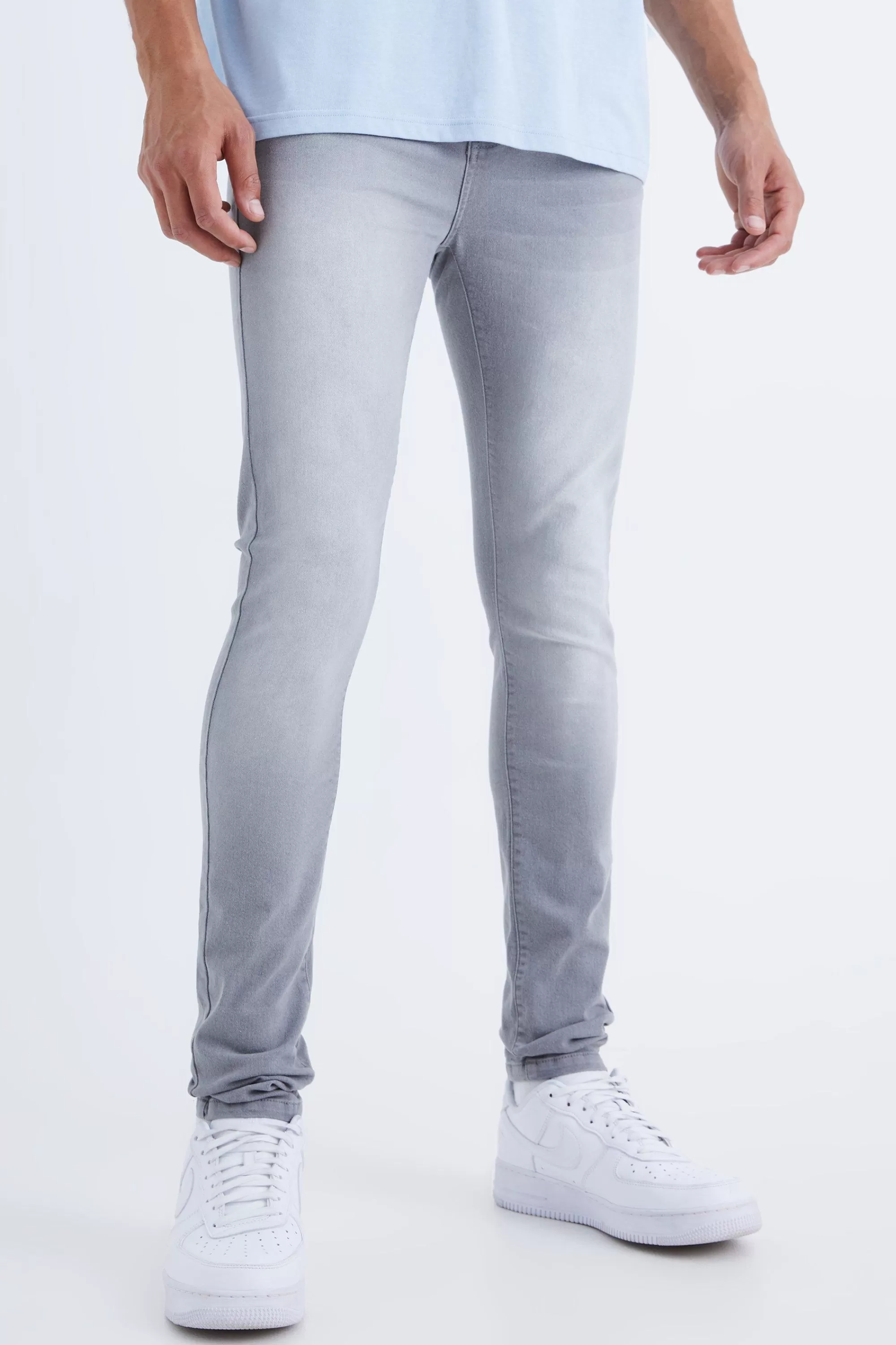 boohooMAN Tall Super Skinny Stretch Jean | UK