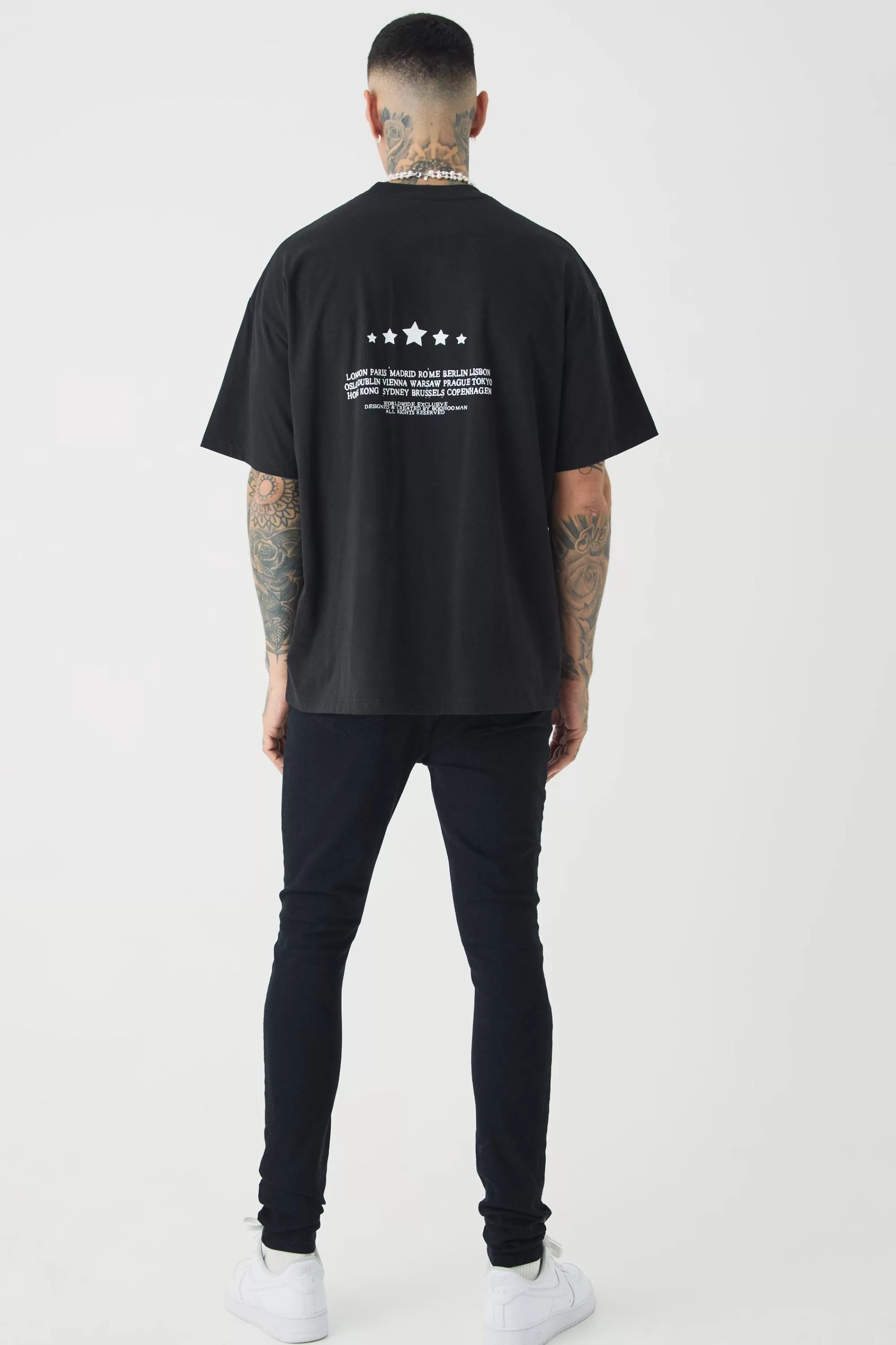 boohooMAN Tall Super Skinny Stretch Jean | UK