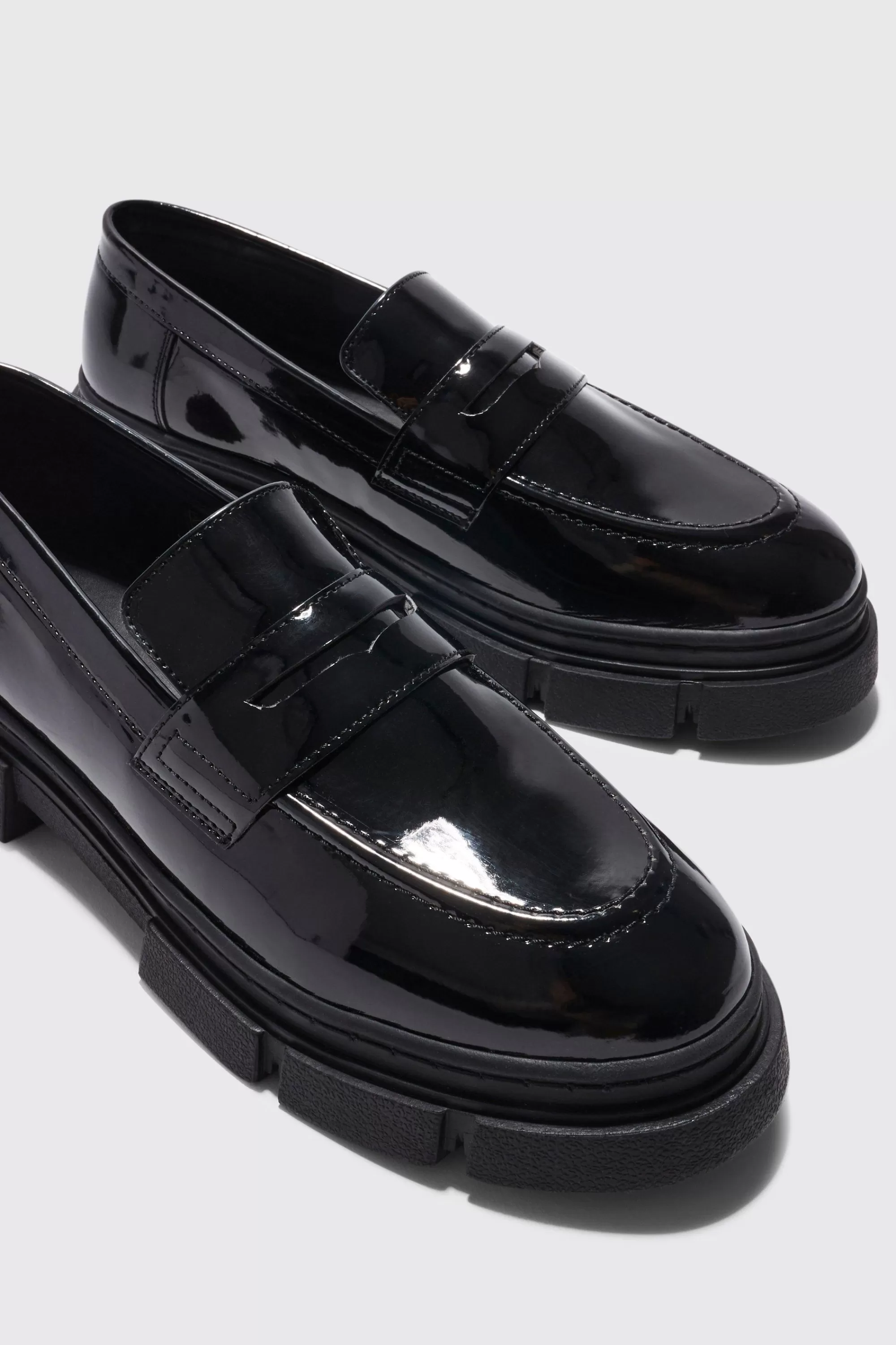 boohooMAN Track Sole Loafer | UK