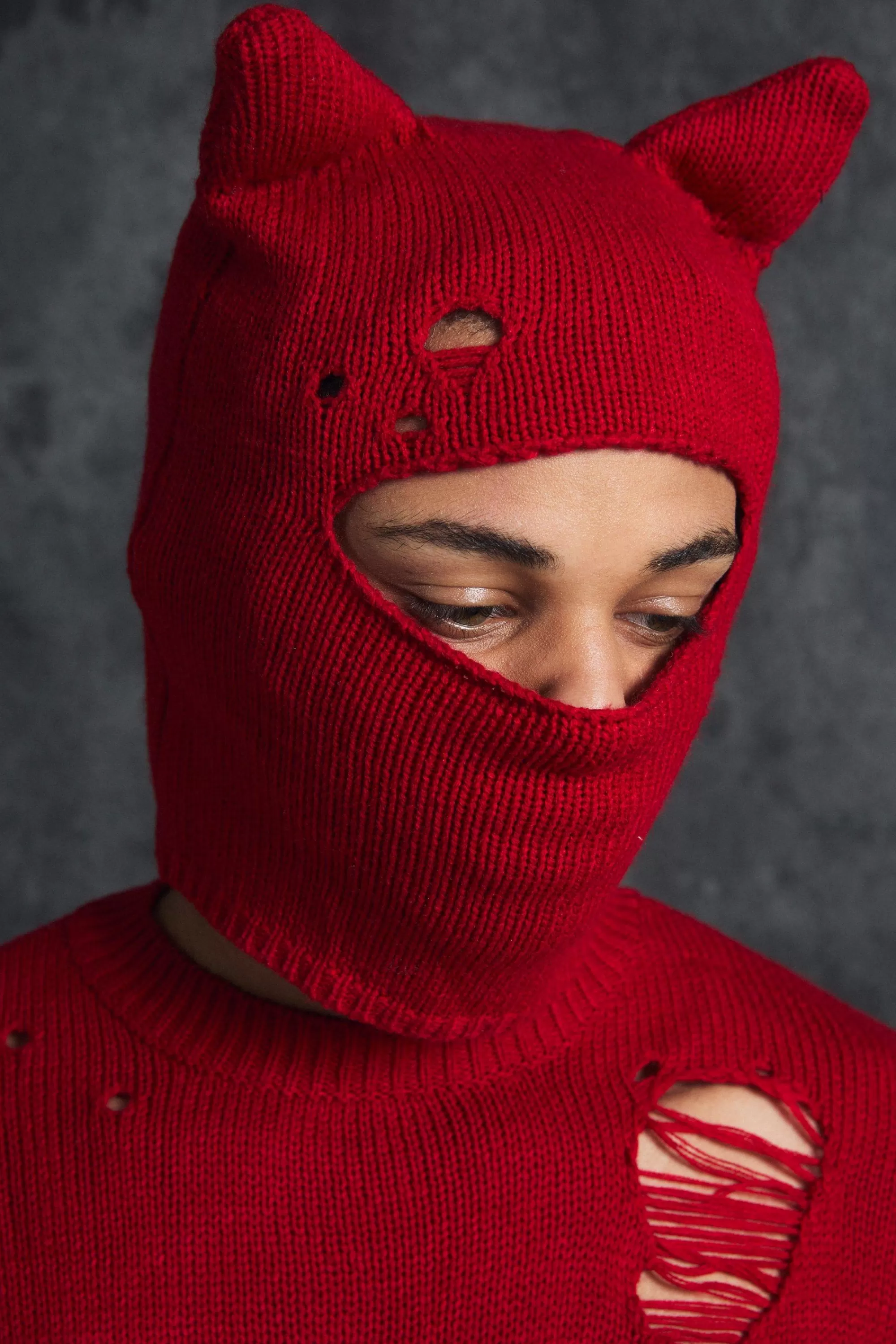 boohooMAN Trippie Redd Balaclava | UK